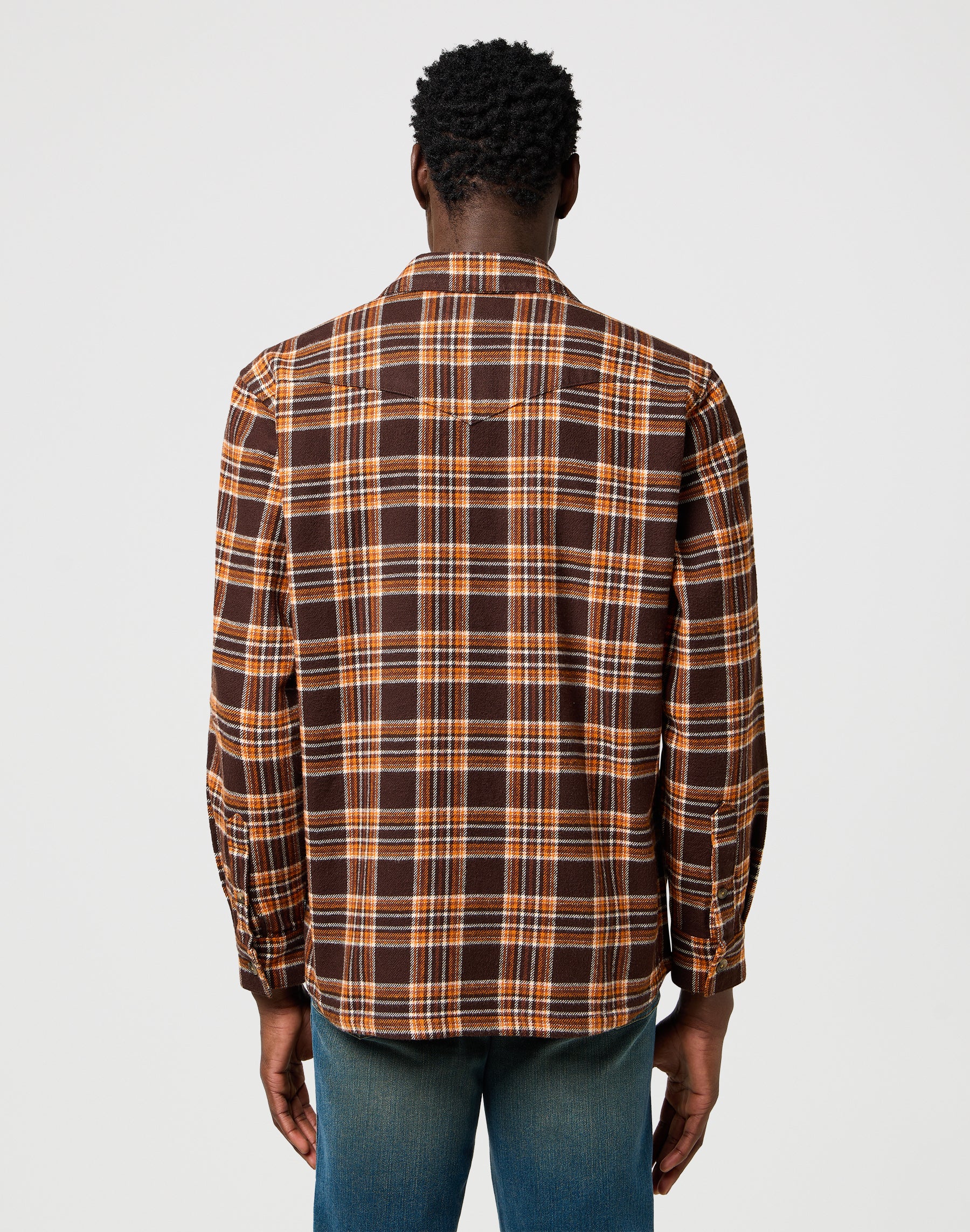 Survêtement in Deep Brown Chemises Wrangler
