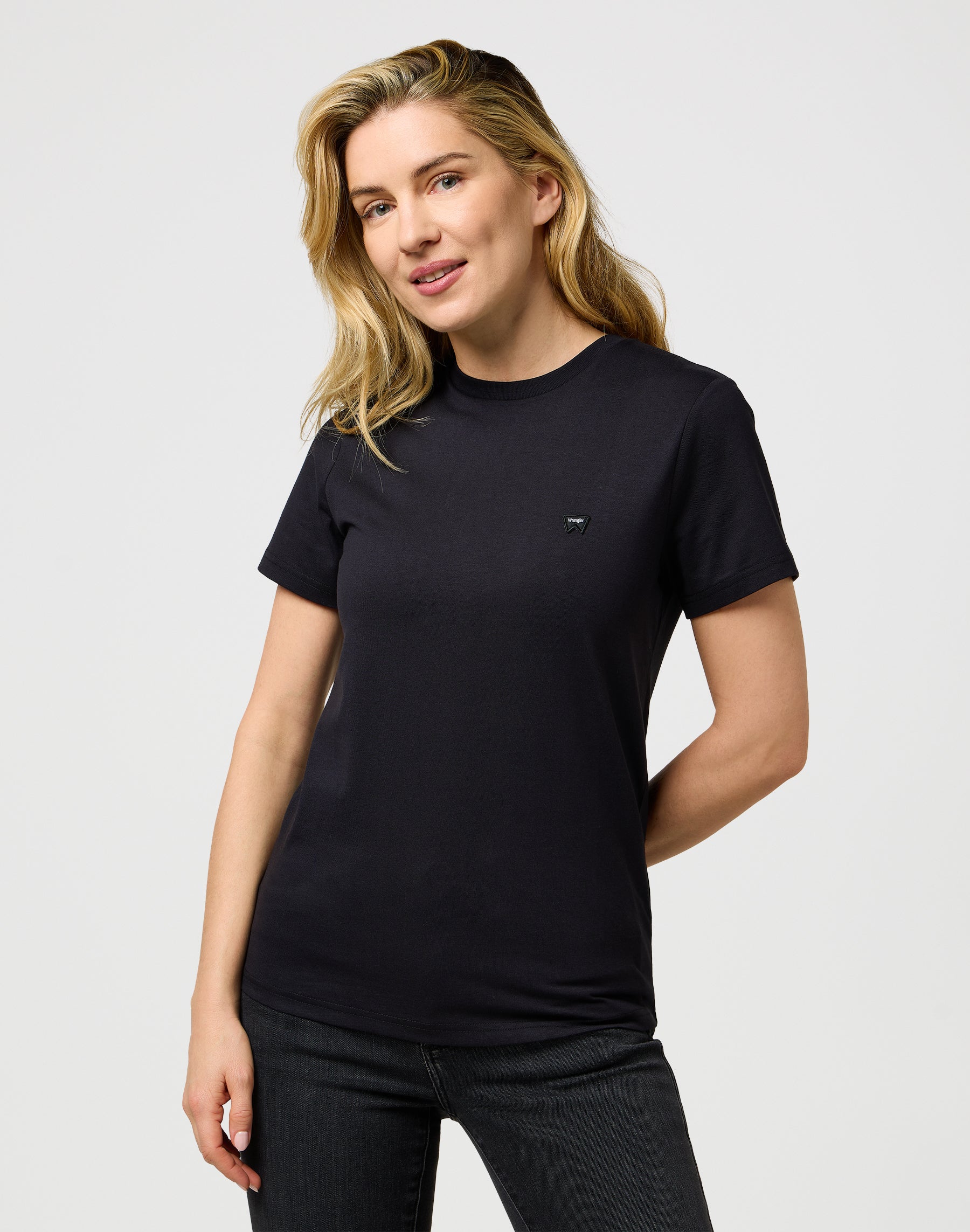 Sign Off Tee in Black T-shirts Wrangler