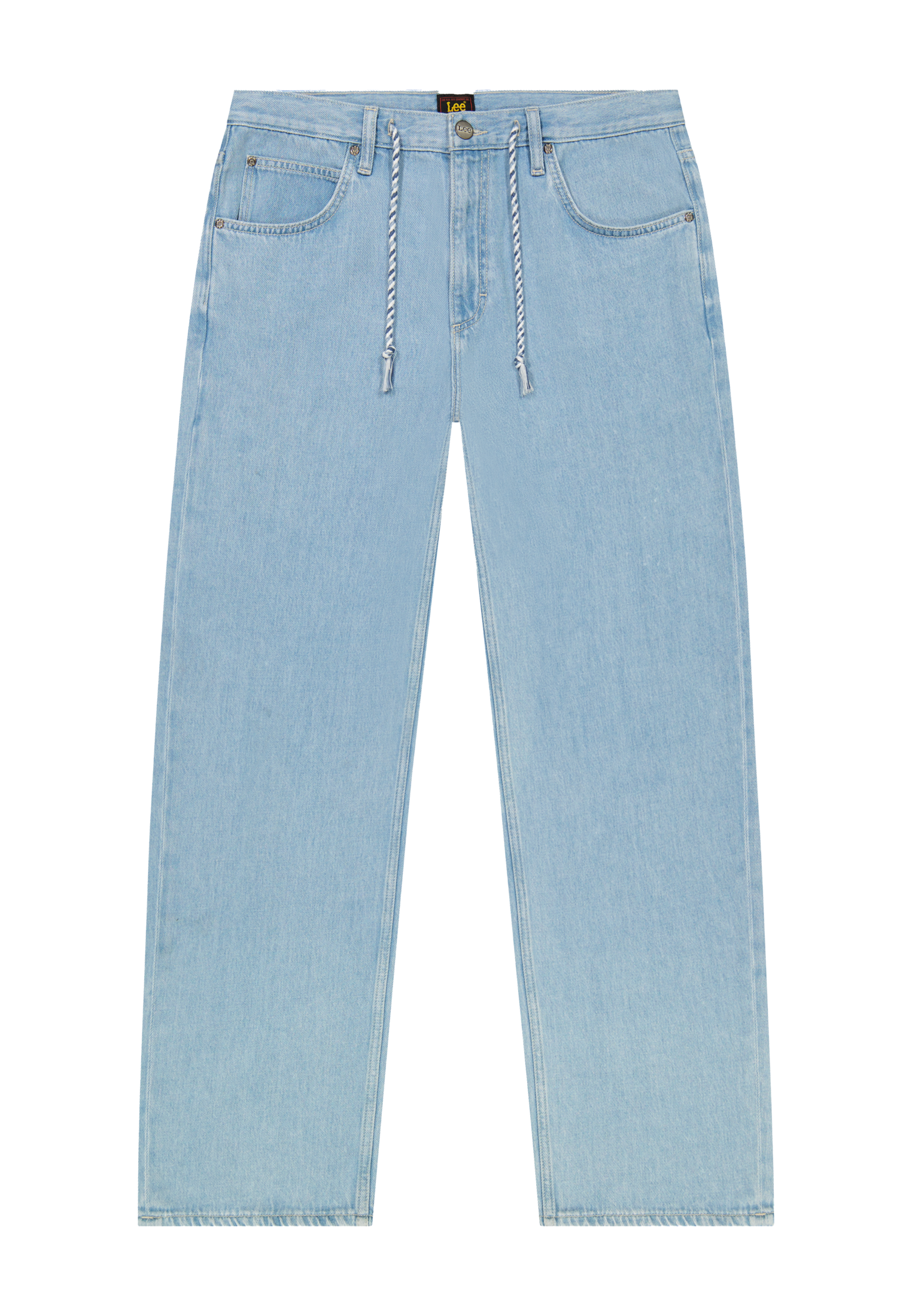 Jean Henry Baggy Drawstring en Light Stone Lee