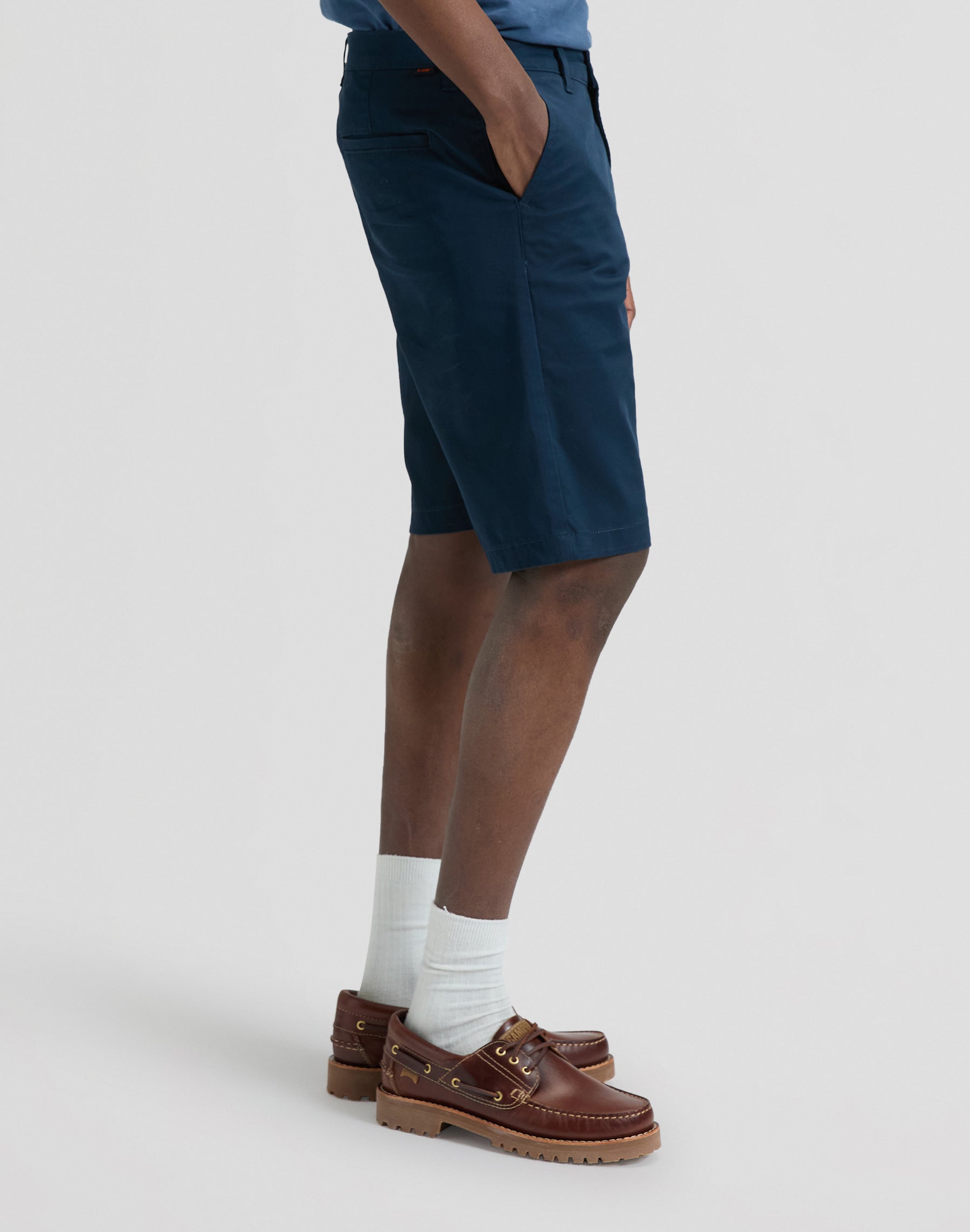 Short chino classique Rivet Navy Shorts Lee