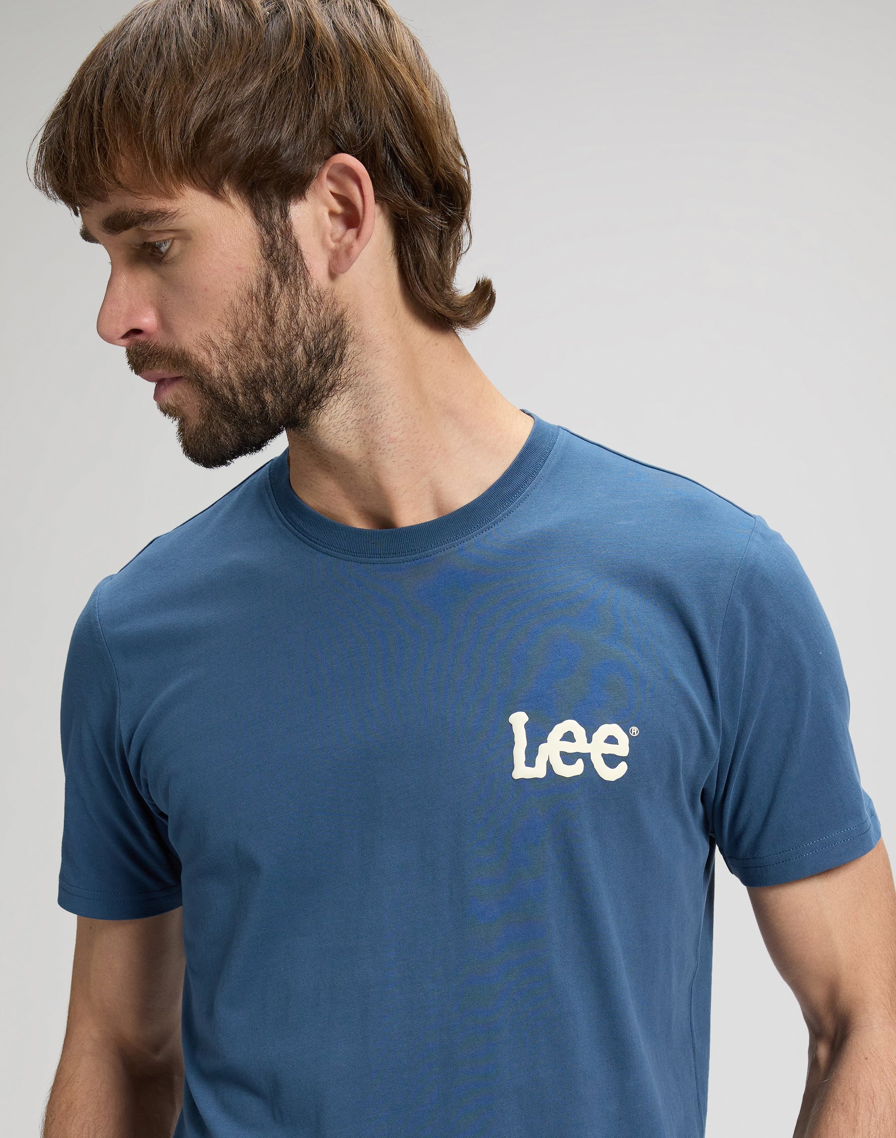 Lee Wobbly Lee taille M bleu académie T-shirts Lee