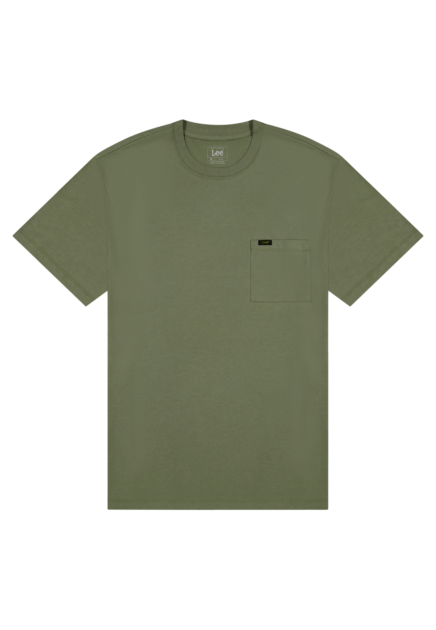 T-shirt Ultimate Pocket en olive lichen