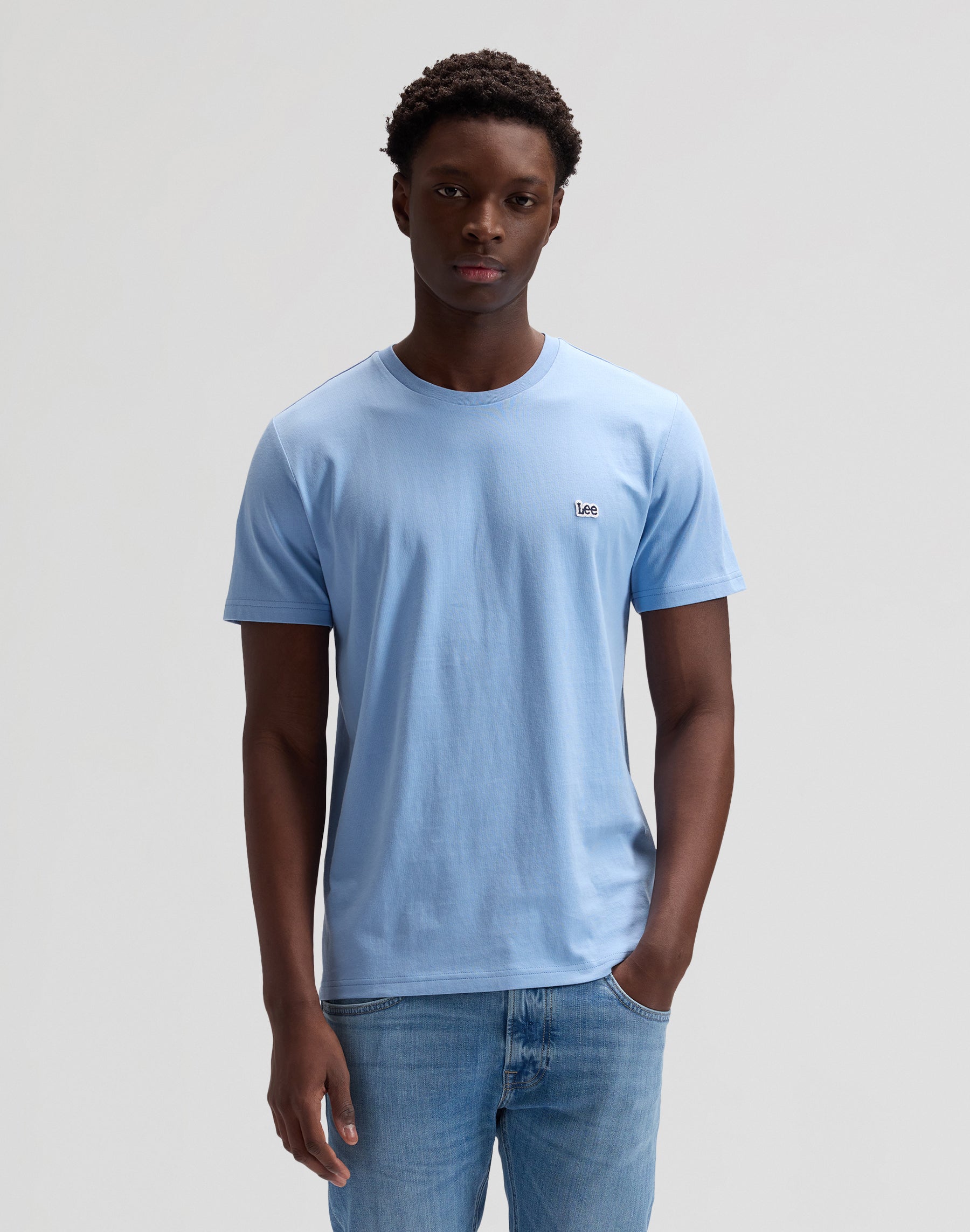 T-shirt Ss Patch Logo en halogène