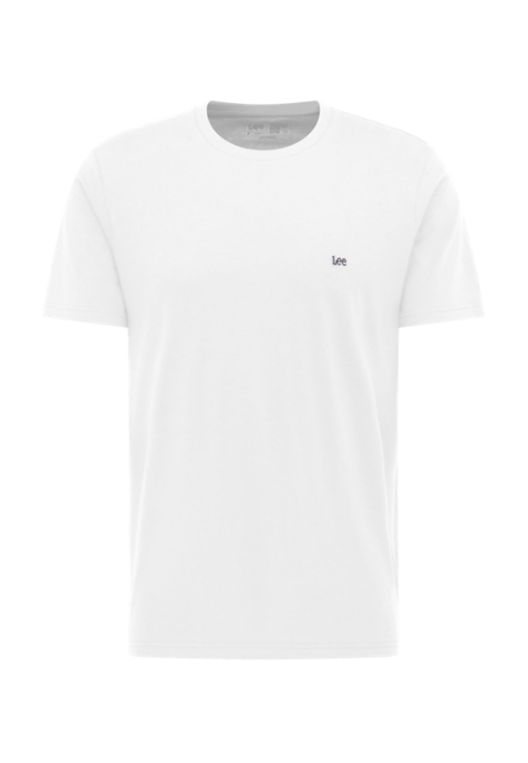 T-shirt Ss Patch Logo en blanc