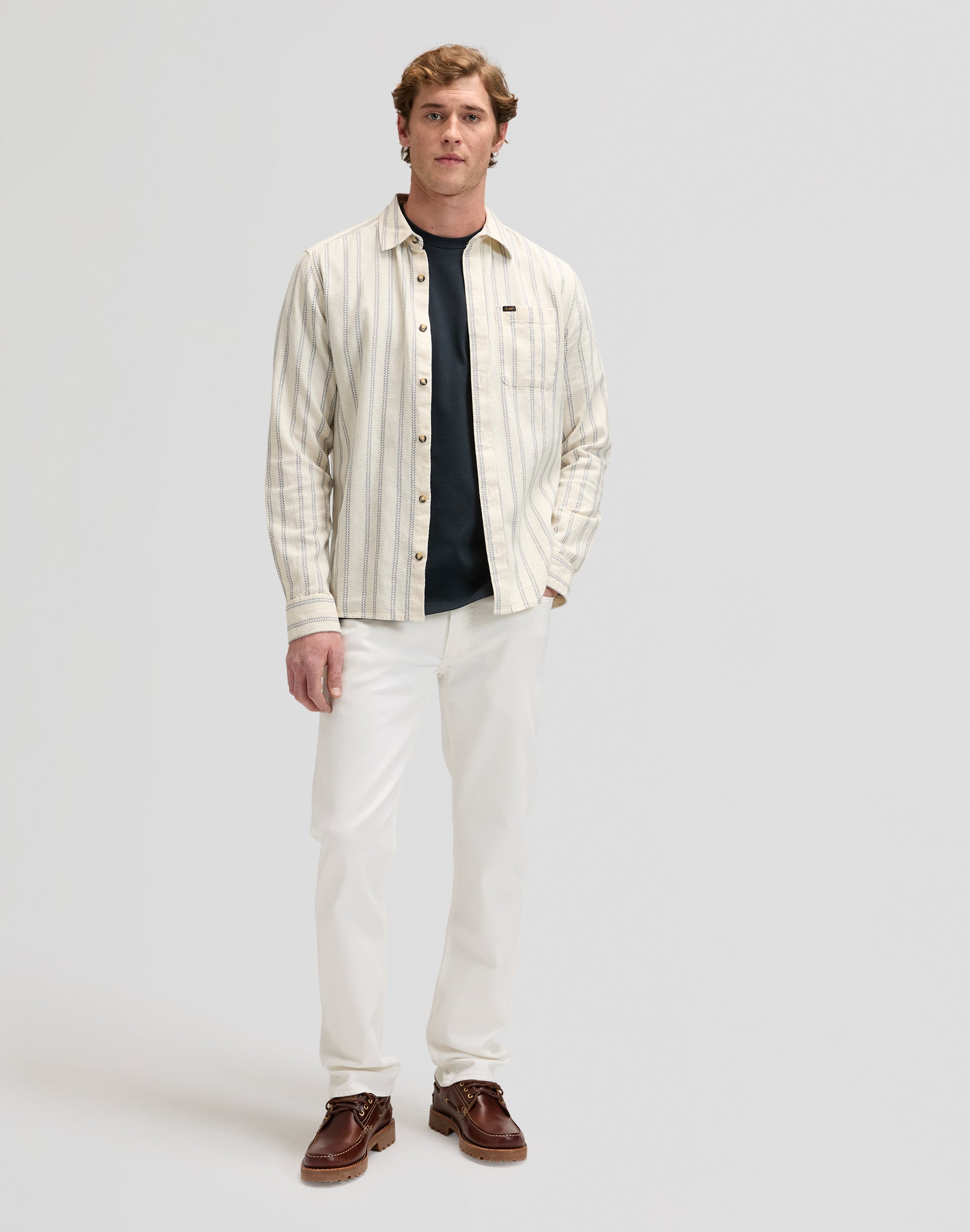 T-shirt Workwear en Rebel Navy