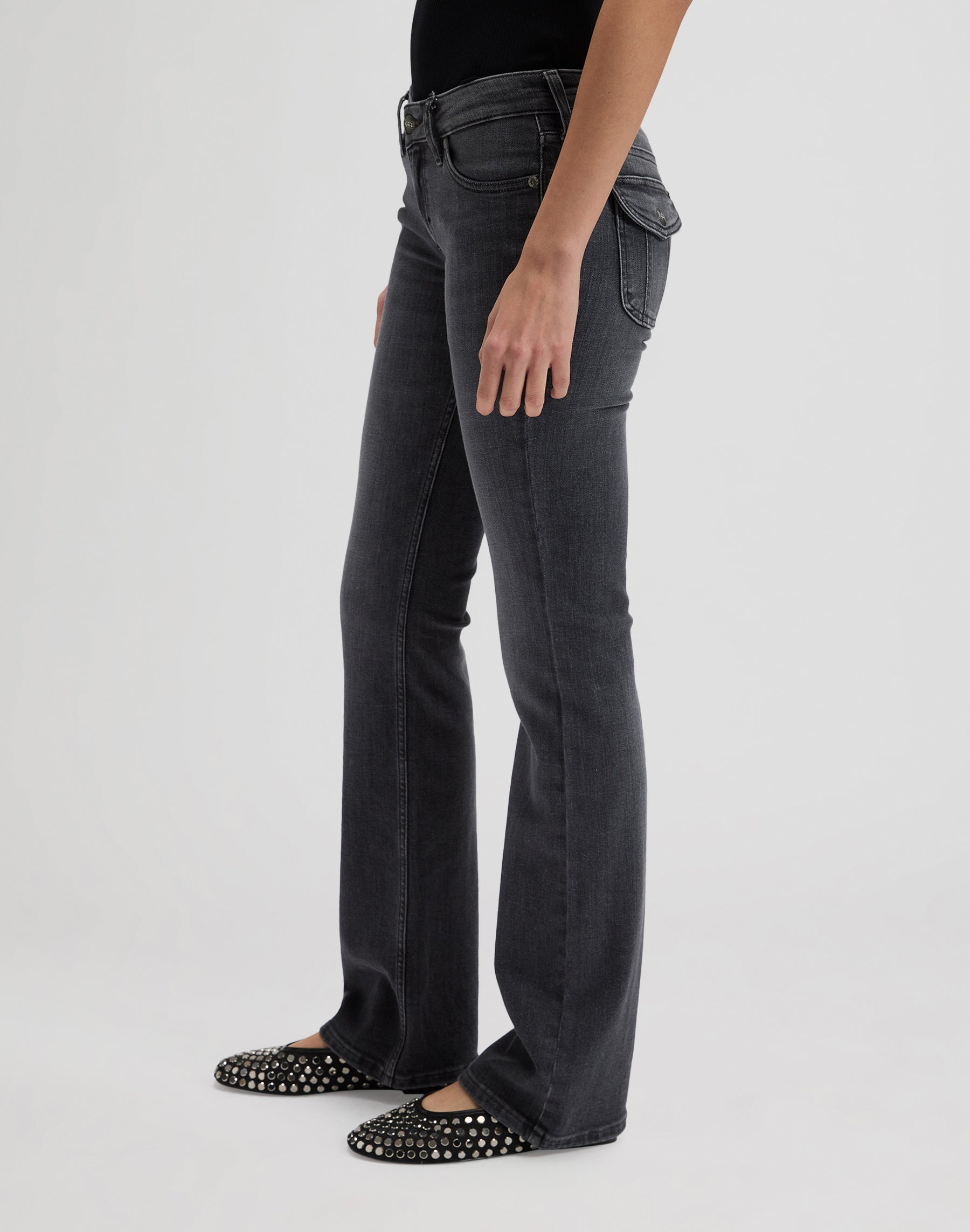 Poche à rabat Jessica dans le jean Current Affair Lee