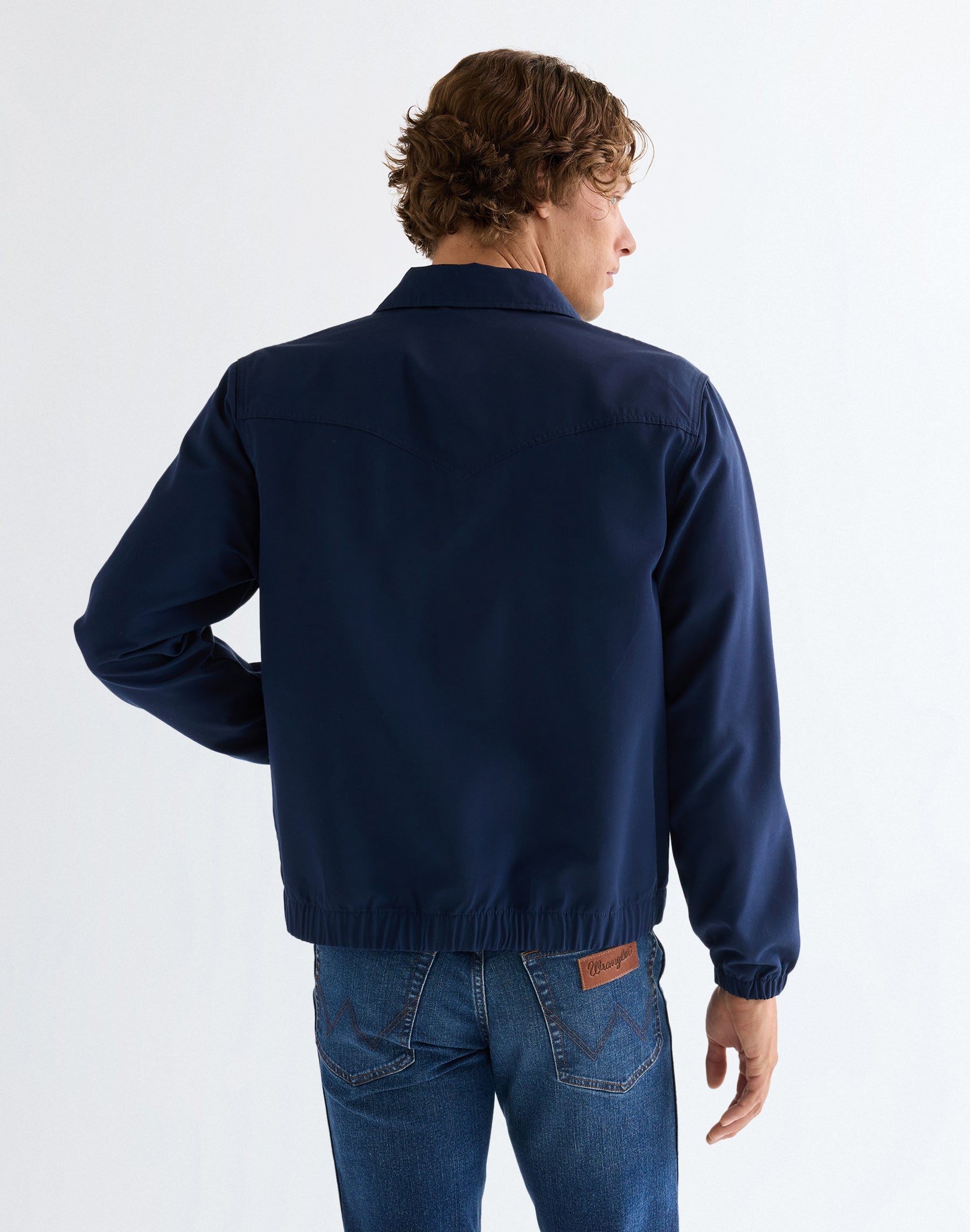 Veste de coach bleu marine