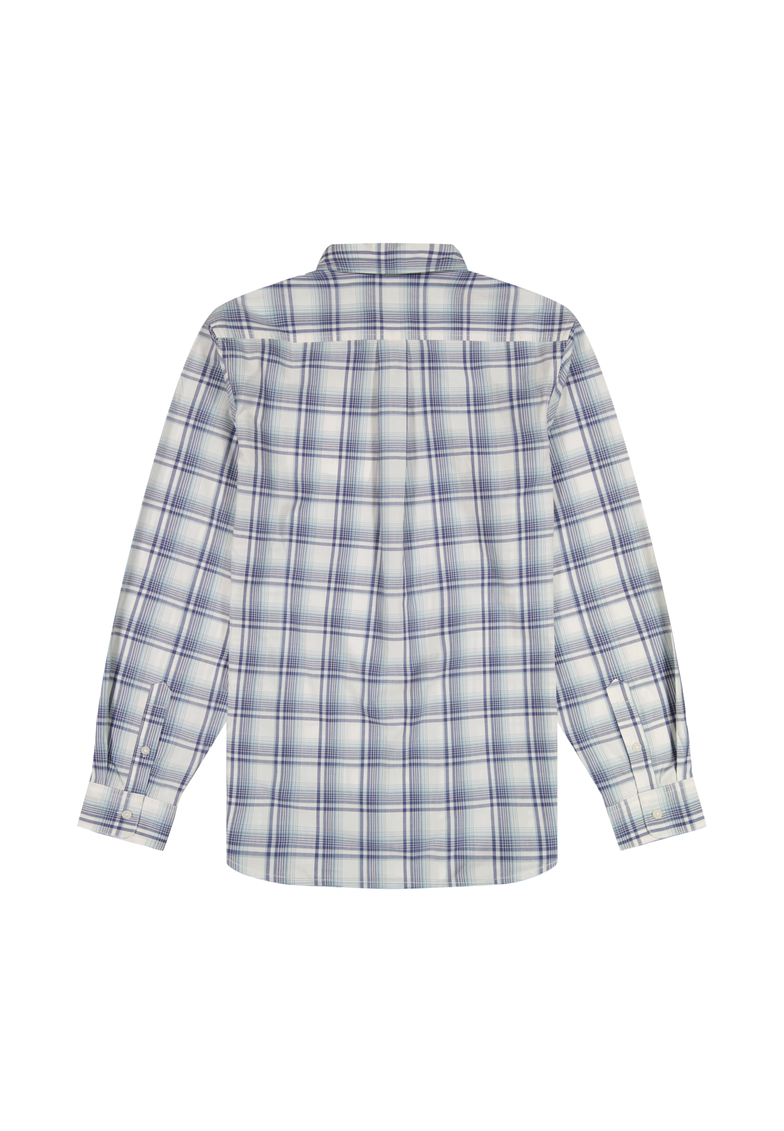 1 chemise à poche bleue et blanche Chemises Wrangler