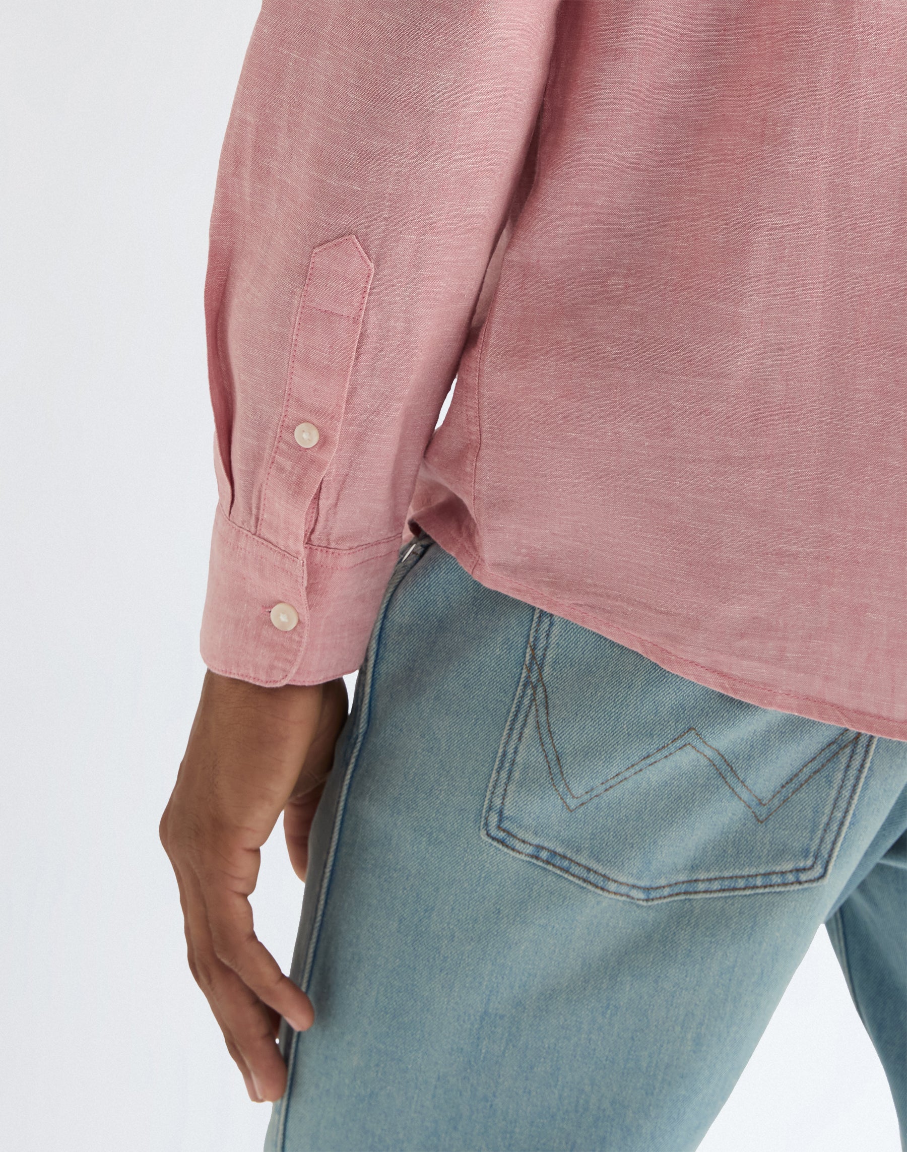 1 chemise à poche dans la couleur Dusty Rose Chemises Wrangler