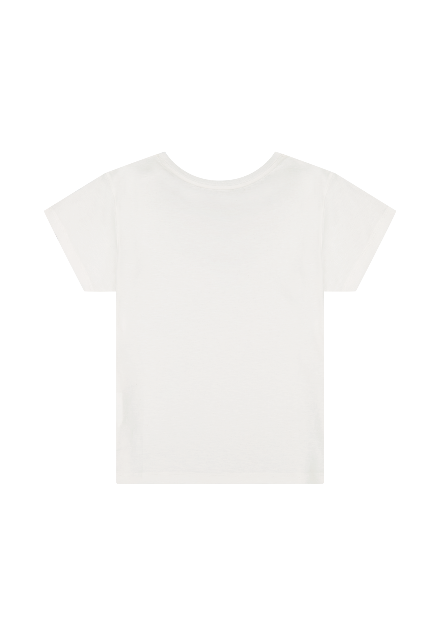 T-shirts Easy V Neck en blanc brillant Wrangler