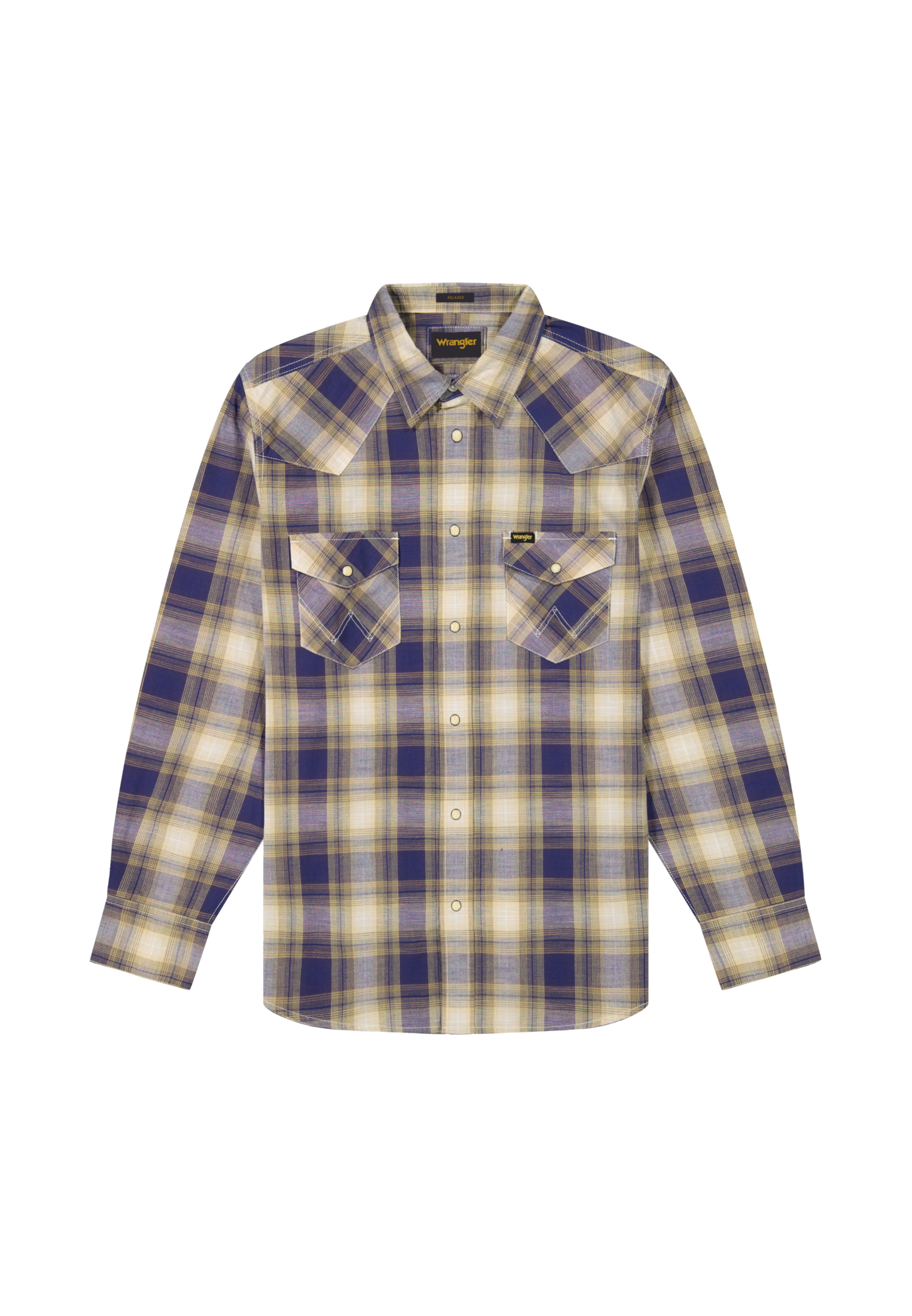 Chemise Western en Mood Indigo