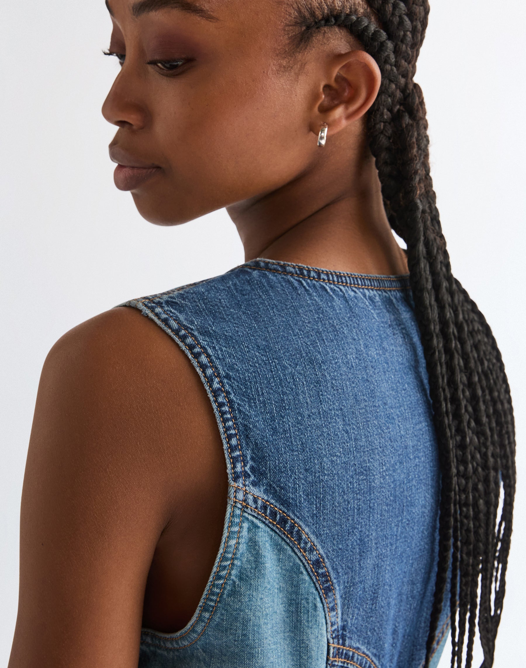 Robe gilet en patchwork Robes Wrangler