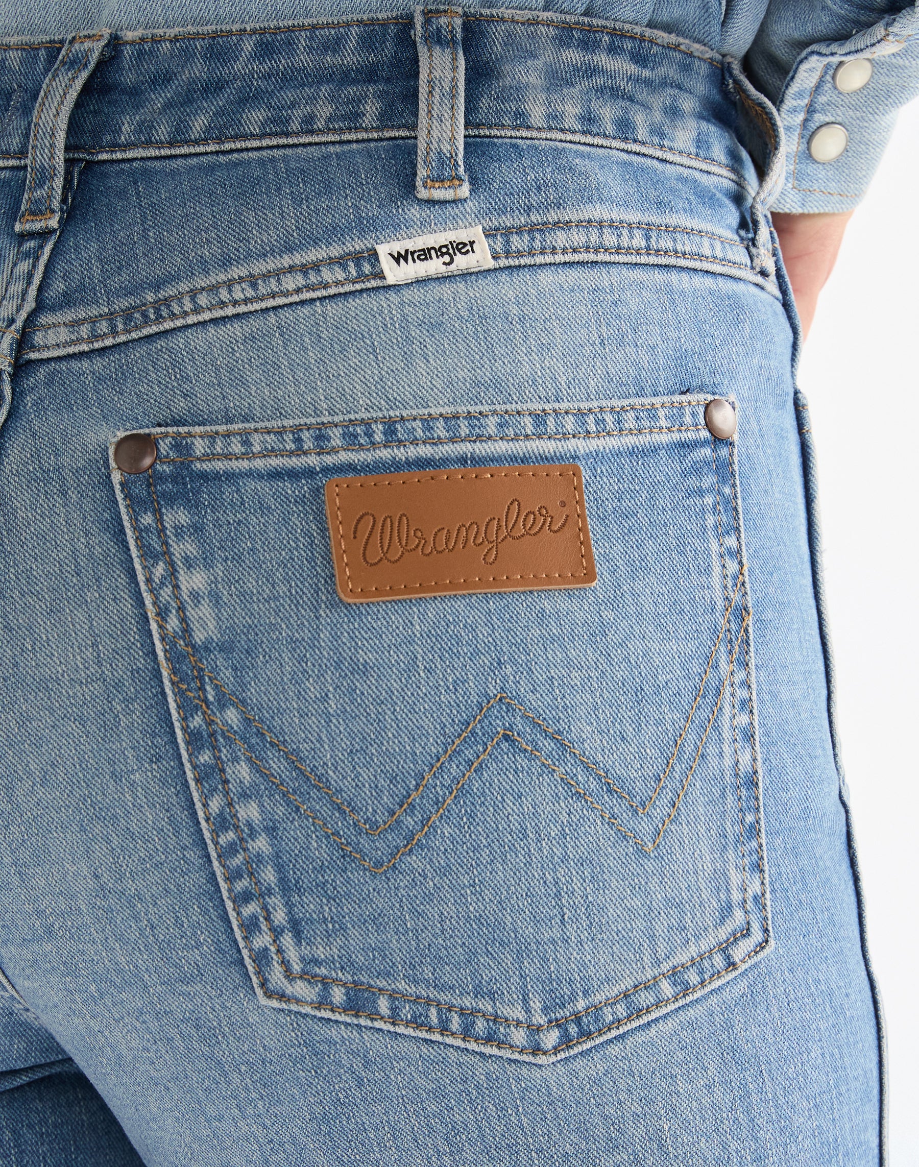Jeans droits américains Wrangler