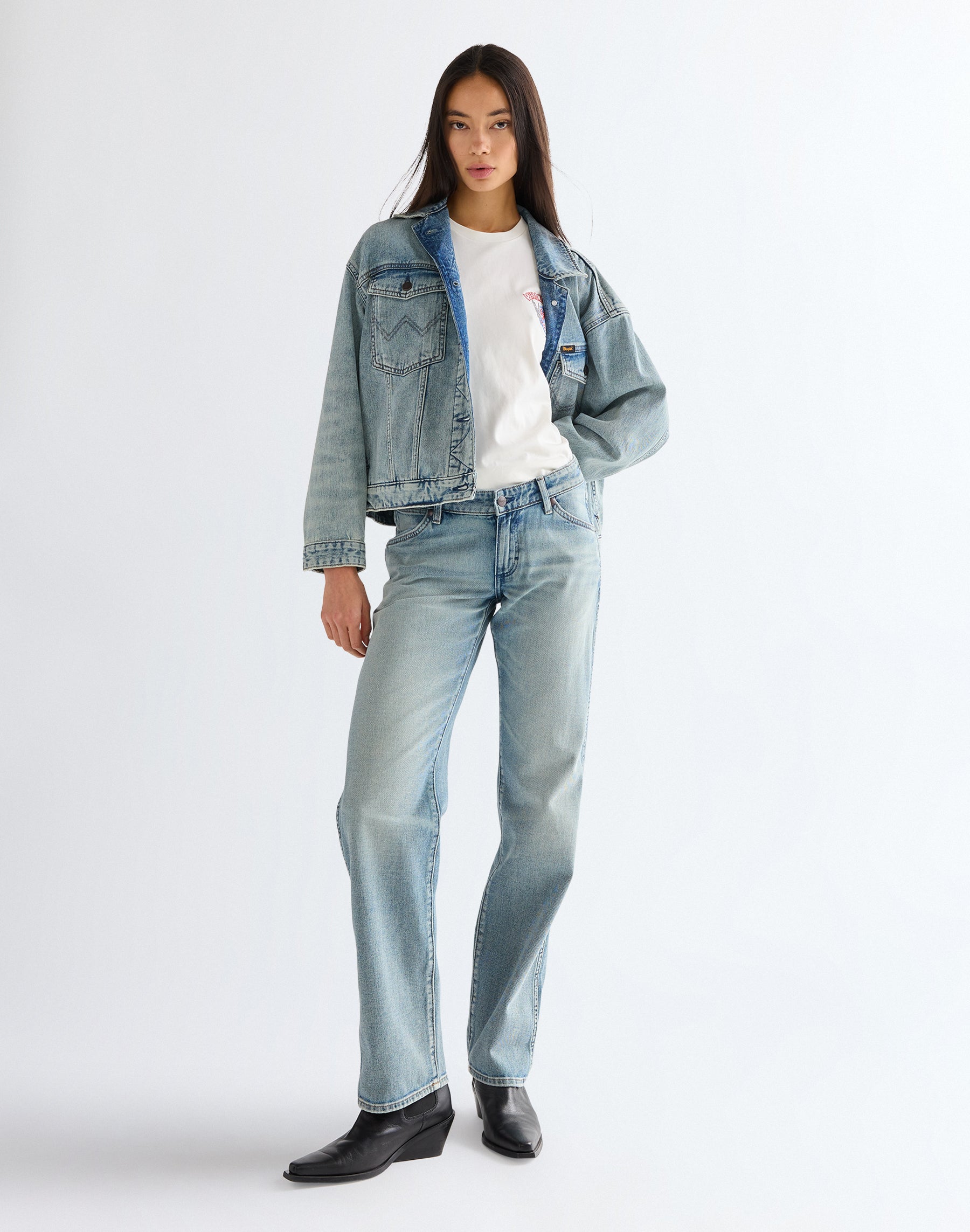 Jean Low Rise Hippie Haze Jeans Wrangler