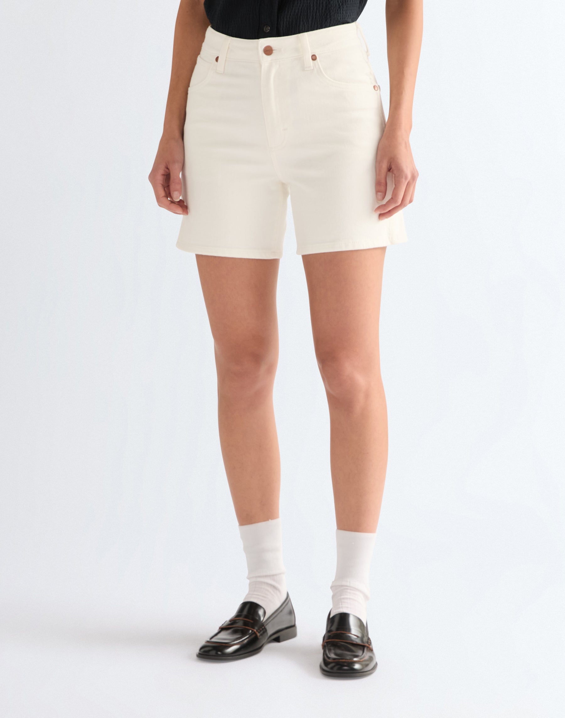 Short cowboy 5 pouces en tissu Swan Shorts Wrangler