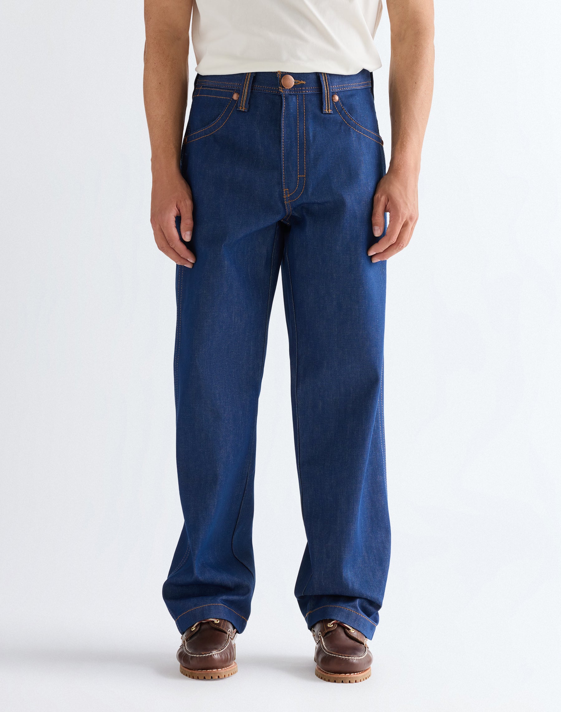 Jeans Super Wrangler en Raw