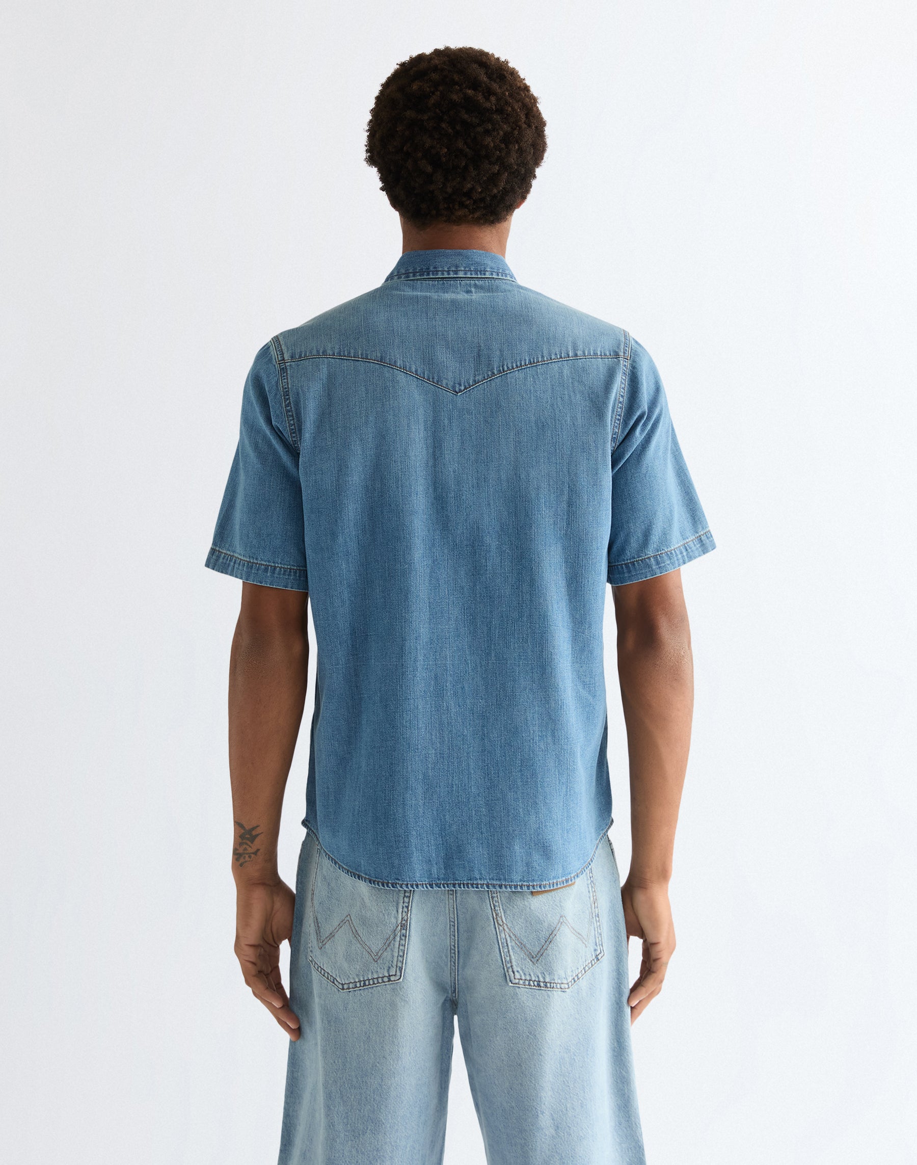 Western à manches courtes, délavage moyen Chemises Wrangler