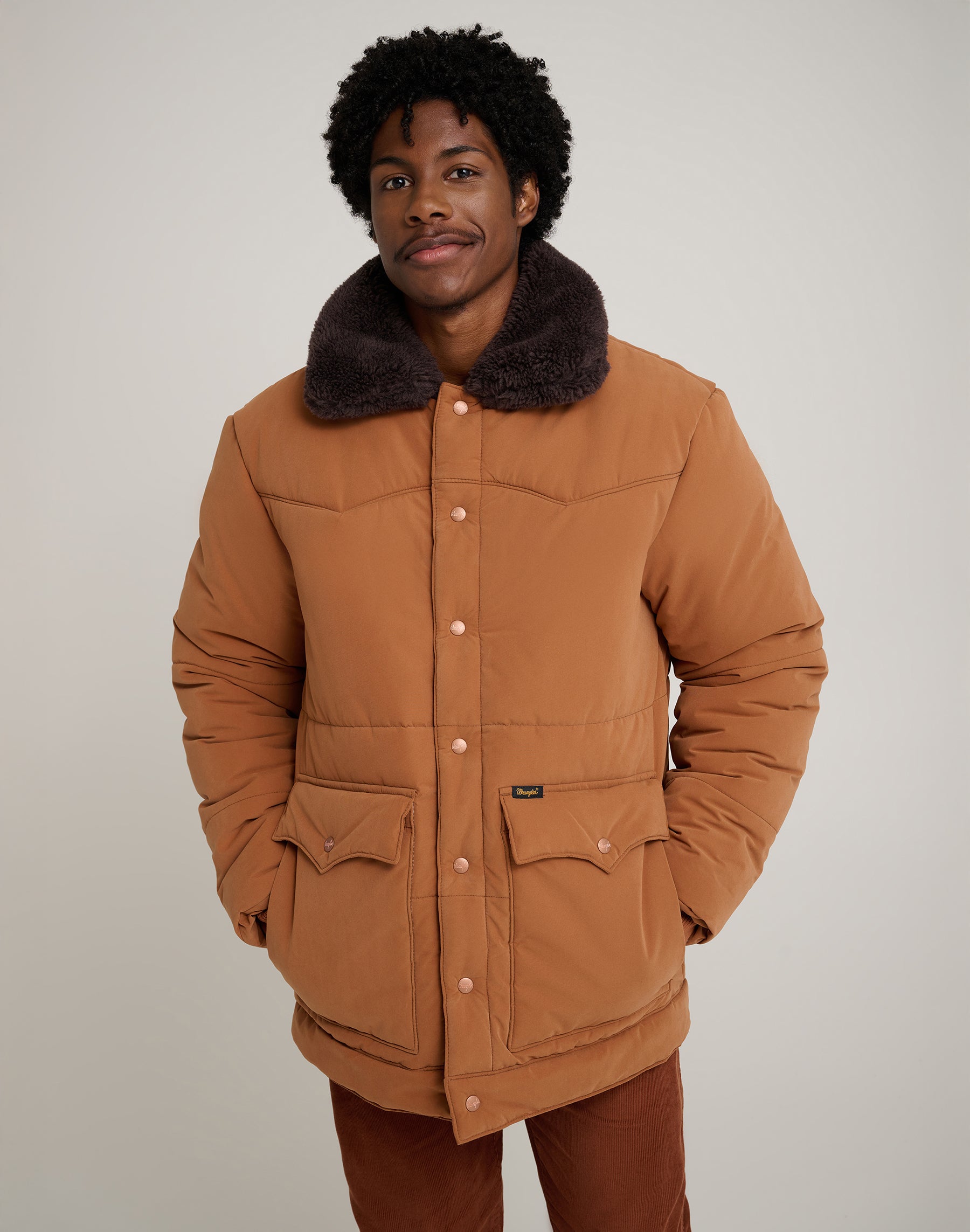 Hopper Jacket dans Arganoil Vestes Wrangler