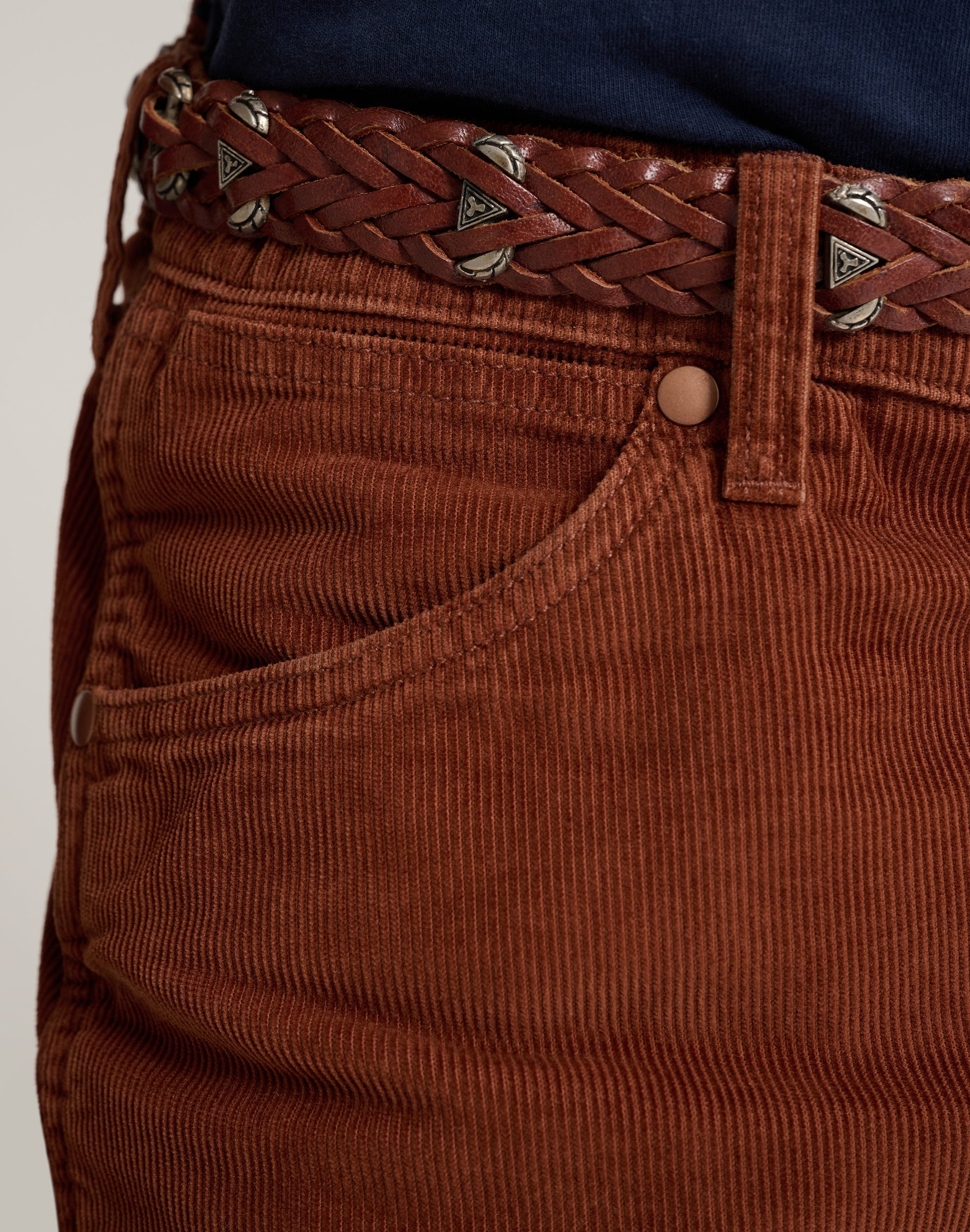 13Mwz en Marron Pantalon Wrangler
