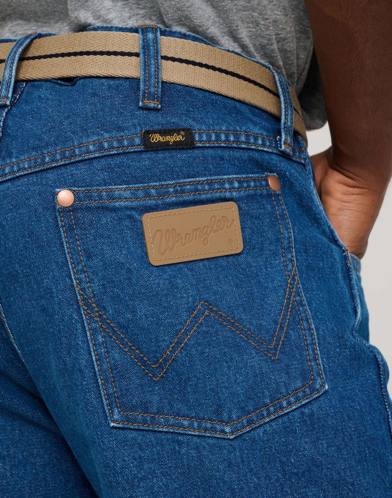 13Mwz en jeans Wrangler bleu Wrangler