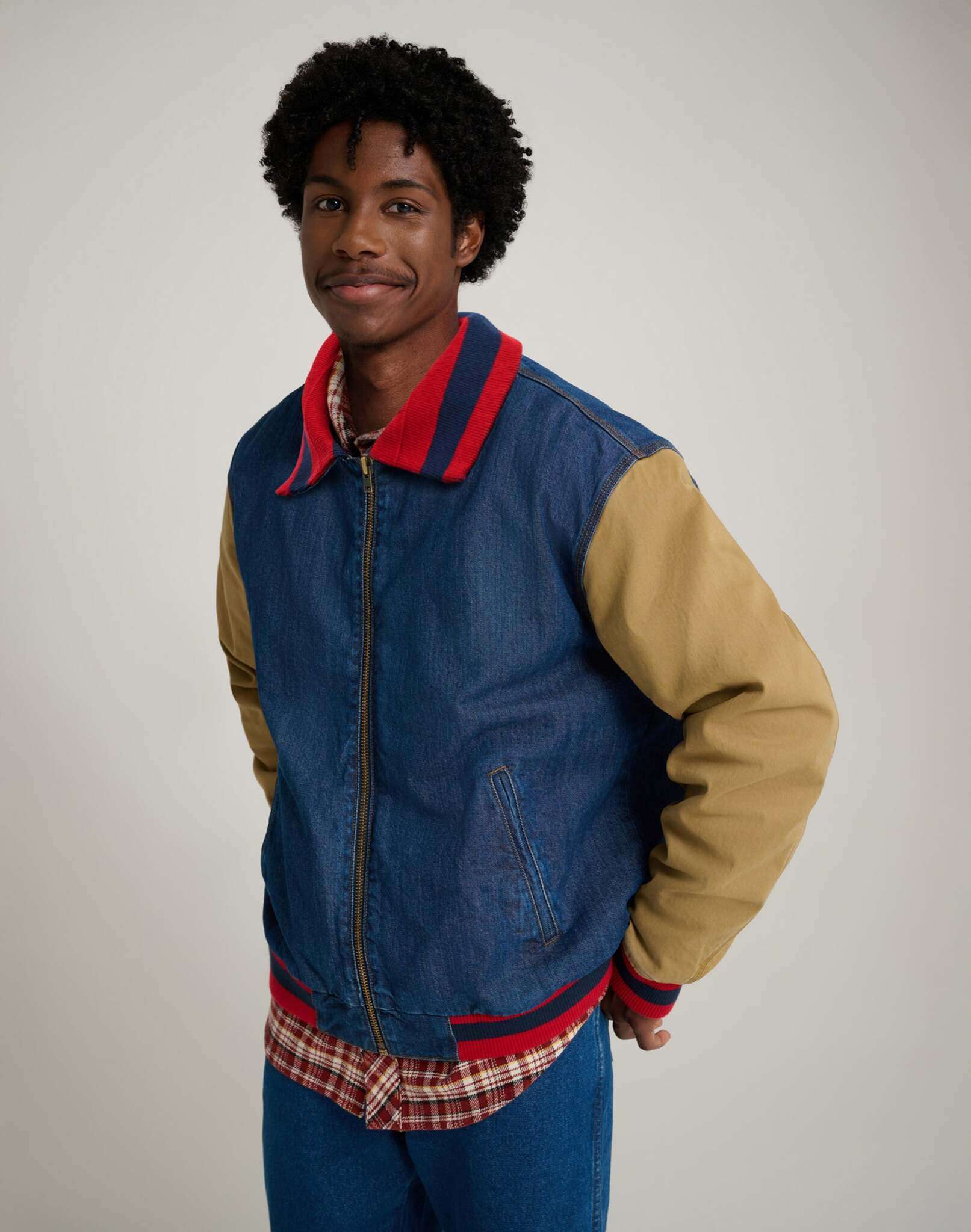 Will Jacket in Classic Blue Vestes Wrangler