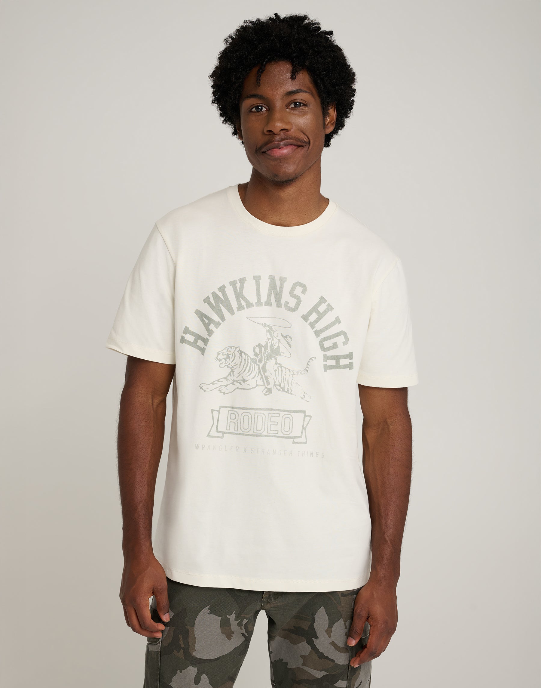 Tee Hawkins High en guimauve T-shirts Wrangler