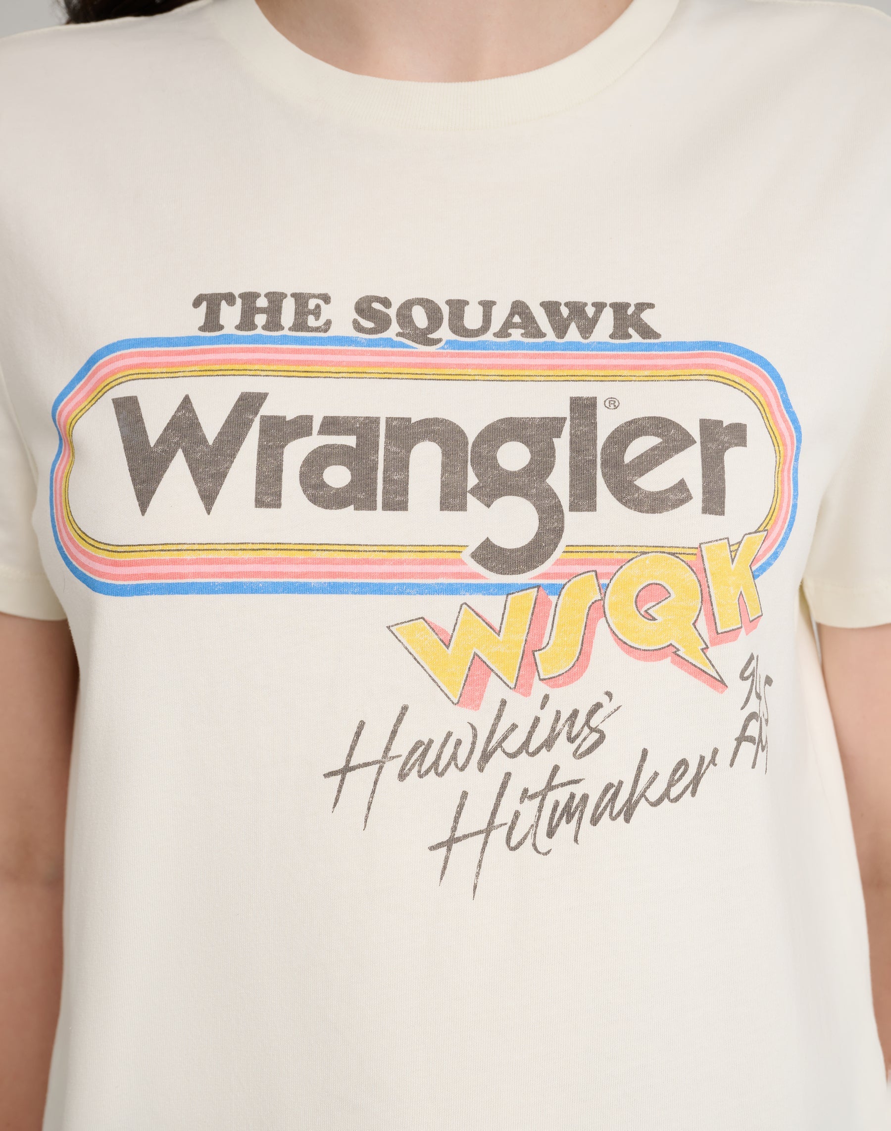 Tee WSQK en guimauve T-shirts Wrangler