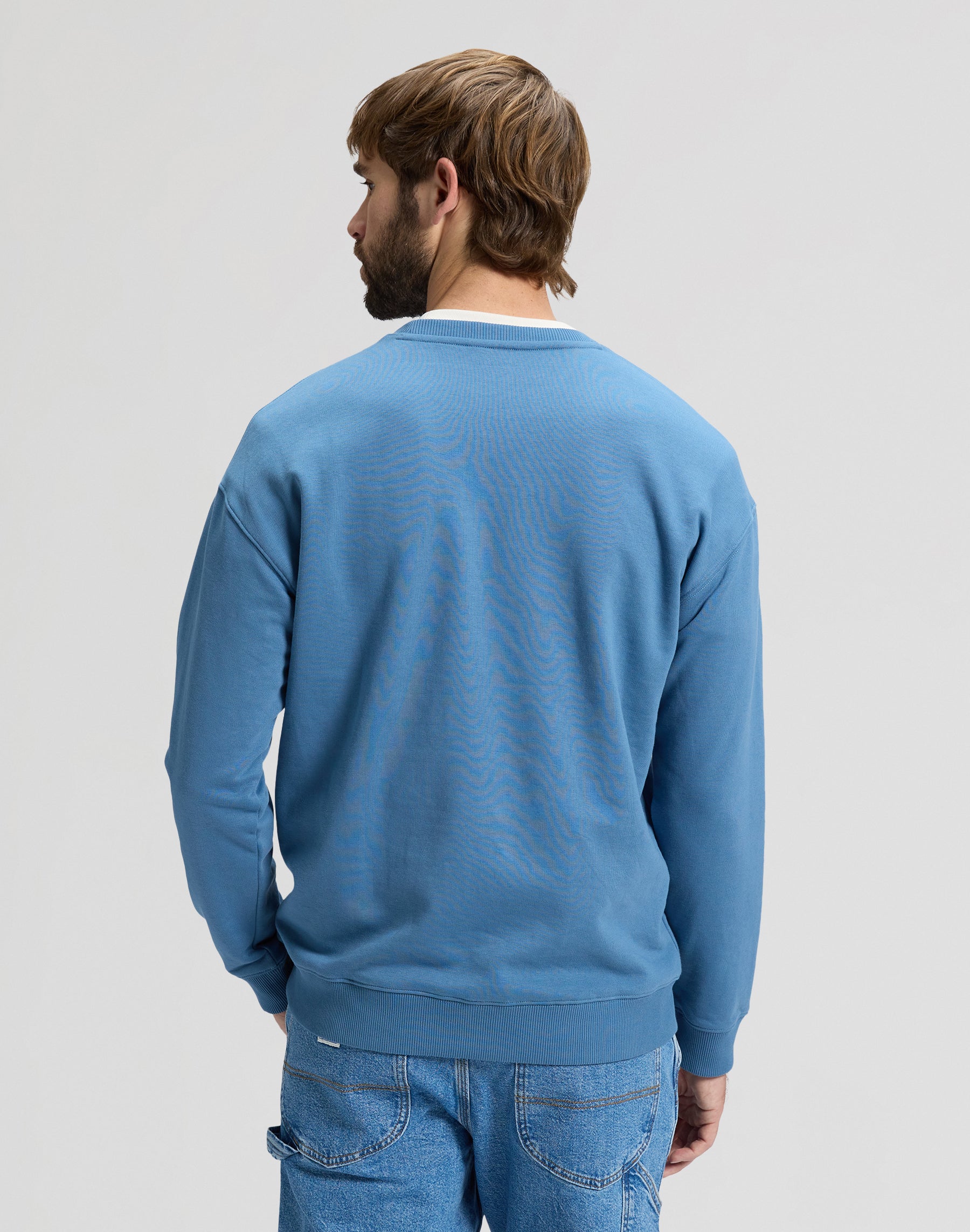 Sweat-shirt Workwear bleu travail