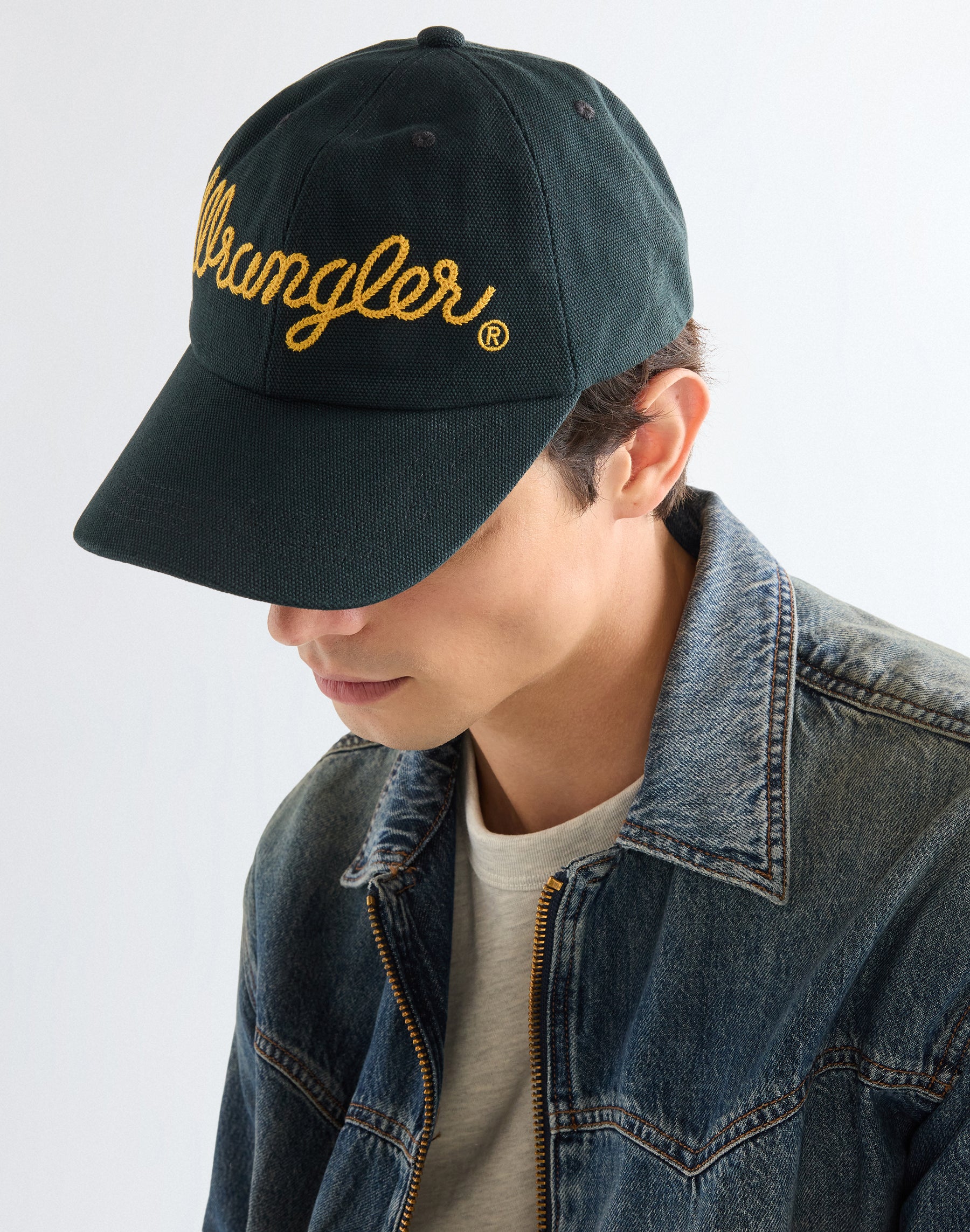 Casquette Rope Logo en bleu marine Casquettes Wrangler