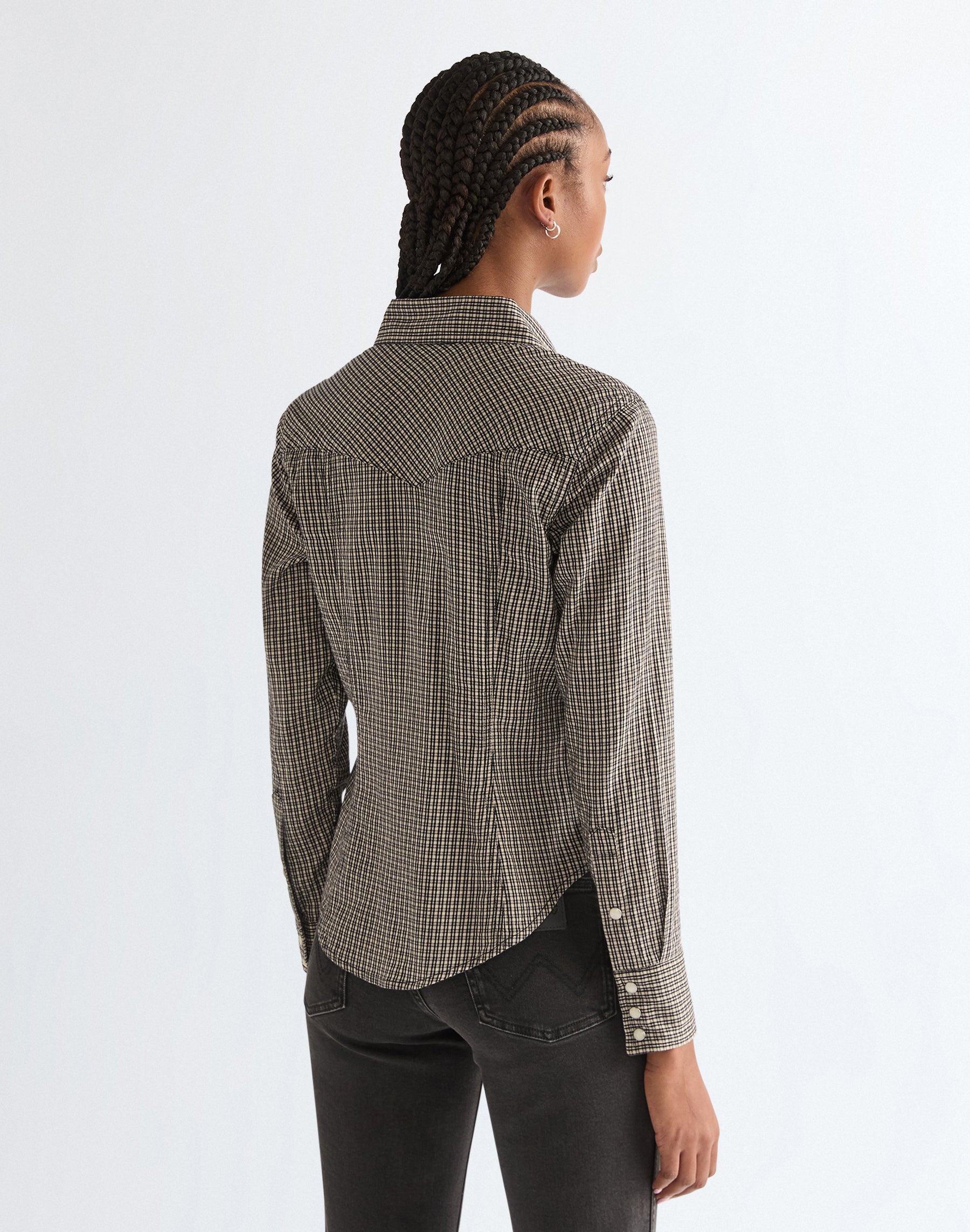 Western noire Chemises Wrangler