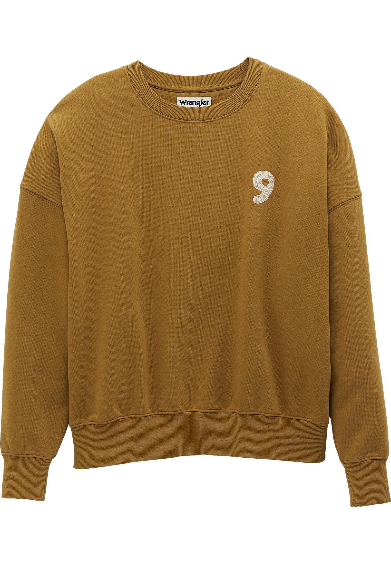 Bon sweat-shirt en jean marron Sweatshirts Wrangler