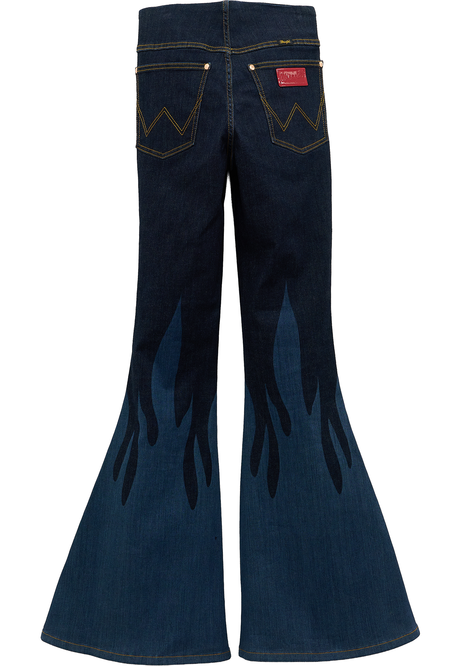 Flame Pull On Flare en Rinse