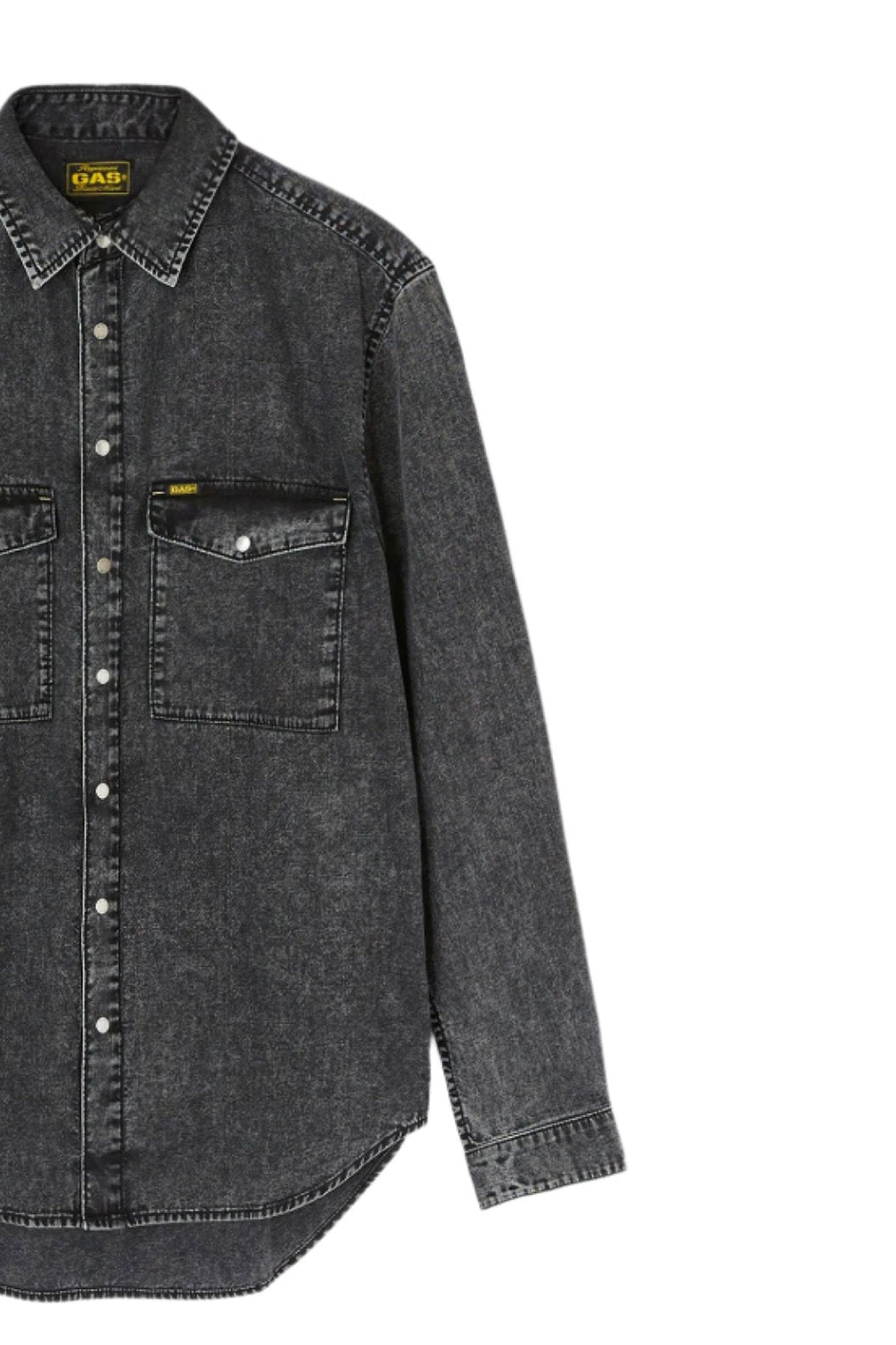 Daddy Shirt in Black Med Used Chemises GAS