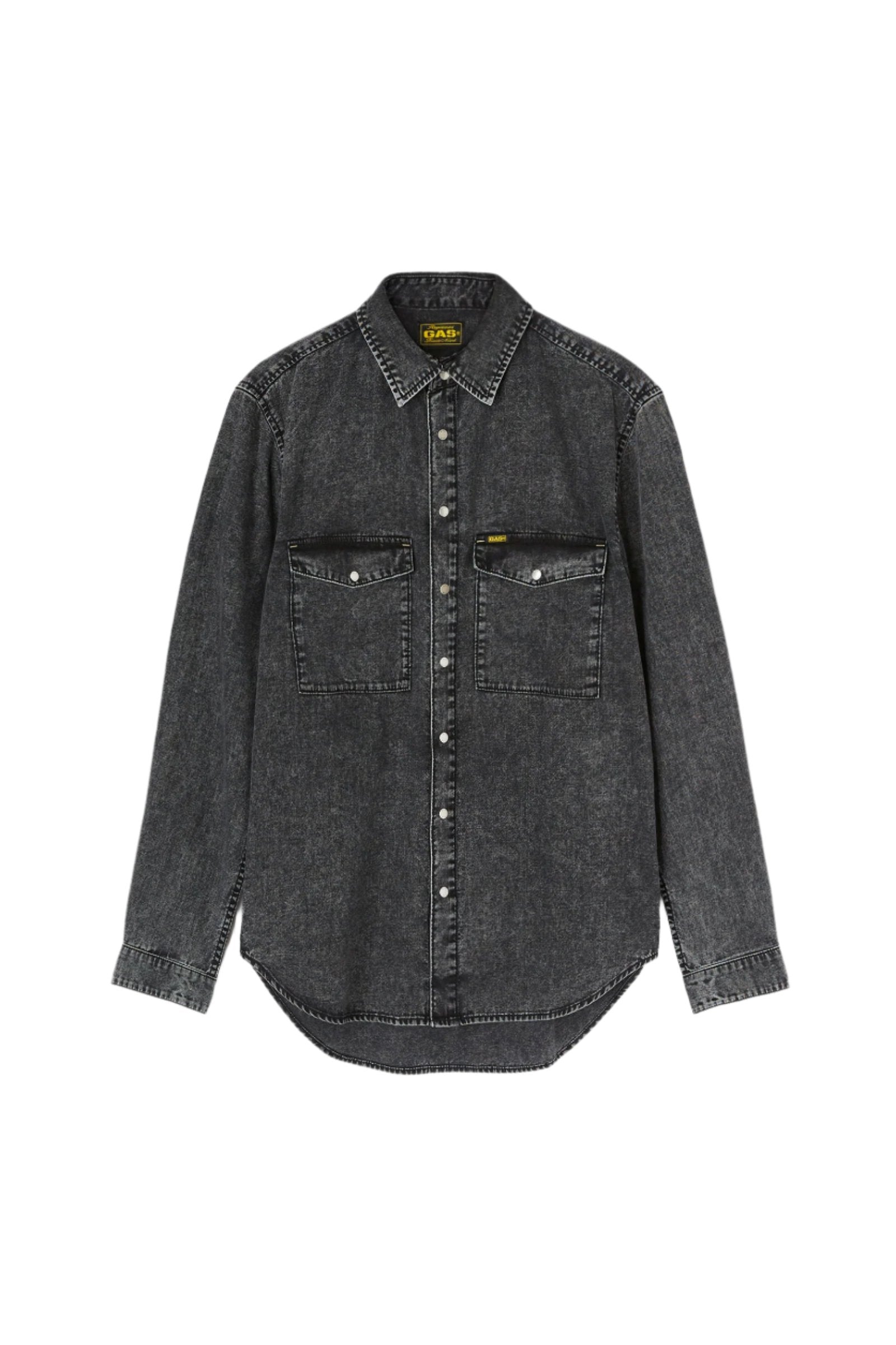 Daddy Shirt in Black Med Used Chemises GAS