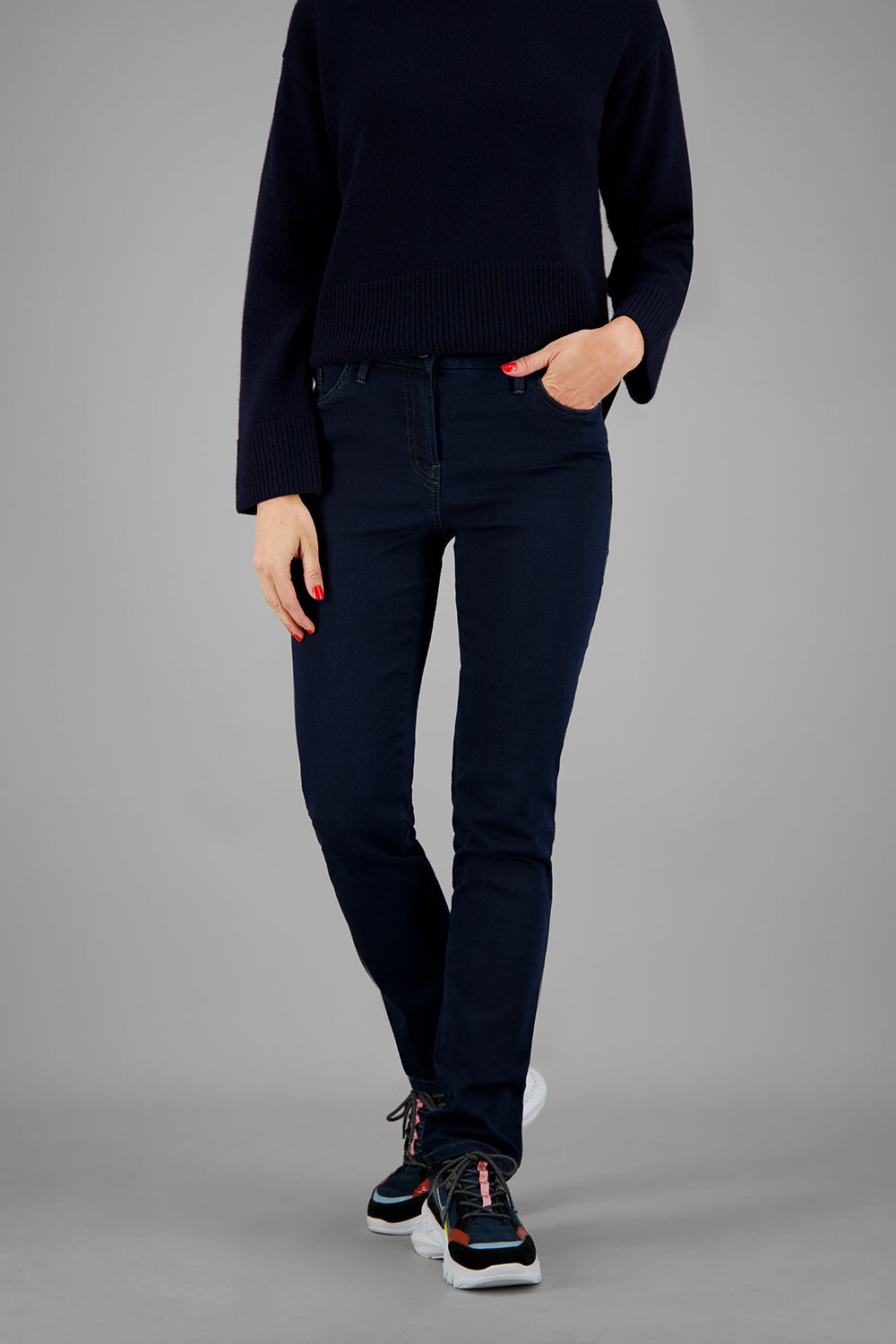 MAJA4 Jeans en Bleu Noir Jeans Gardeur