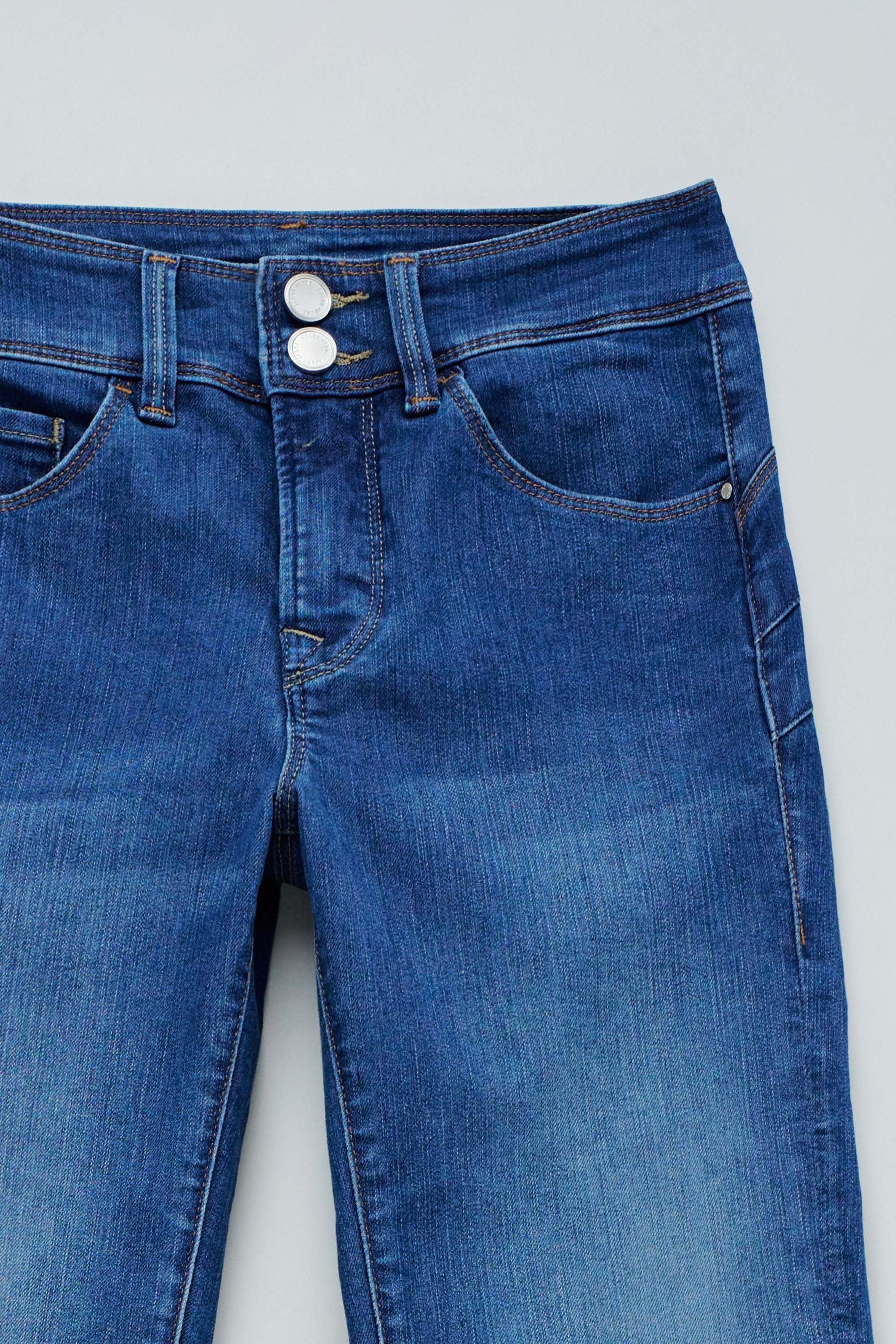 Jeans Secret Slim Push-In en Medium Wash Salsa Jeans