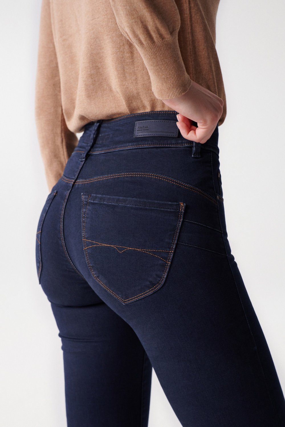 Jeans Secret Slim in Rinse Wash Salsa Jeans
