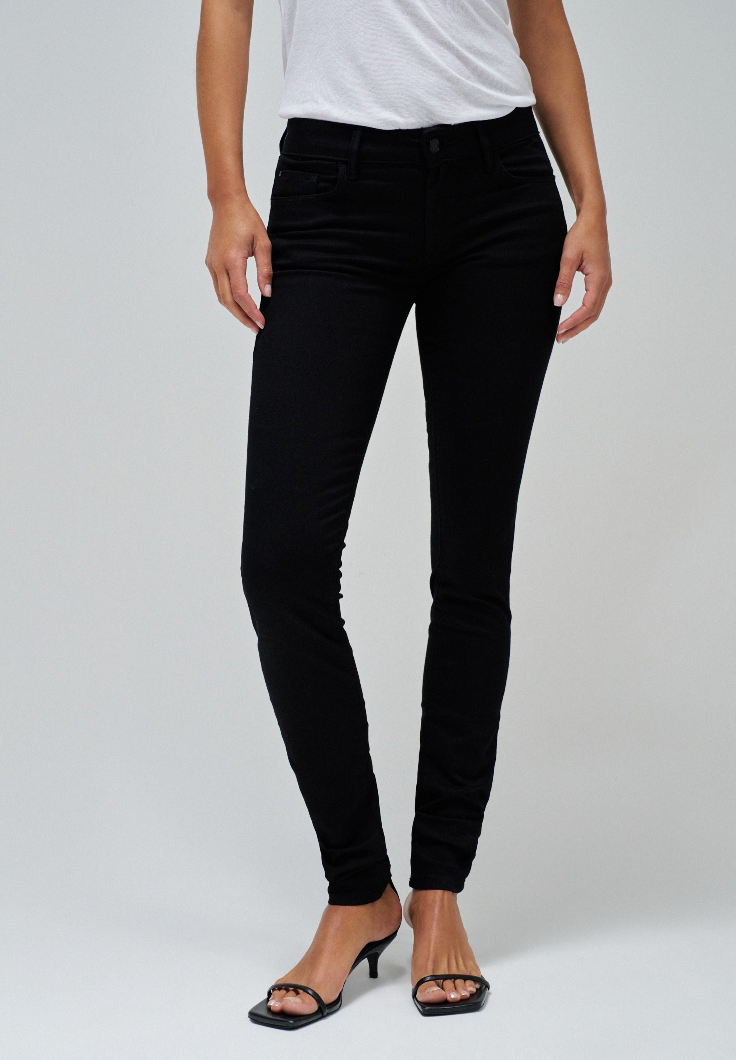 Jeans Wonder Skinny Push-Up en noir Salsa Jeans