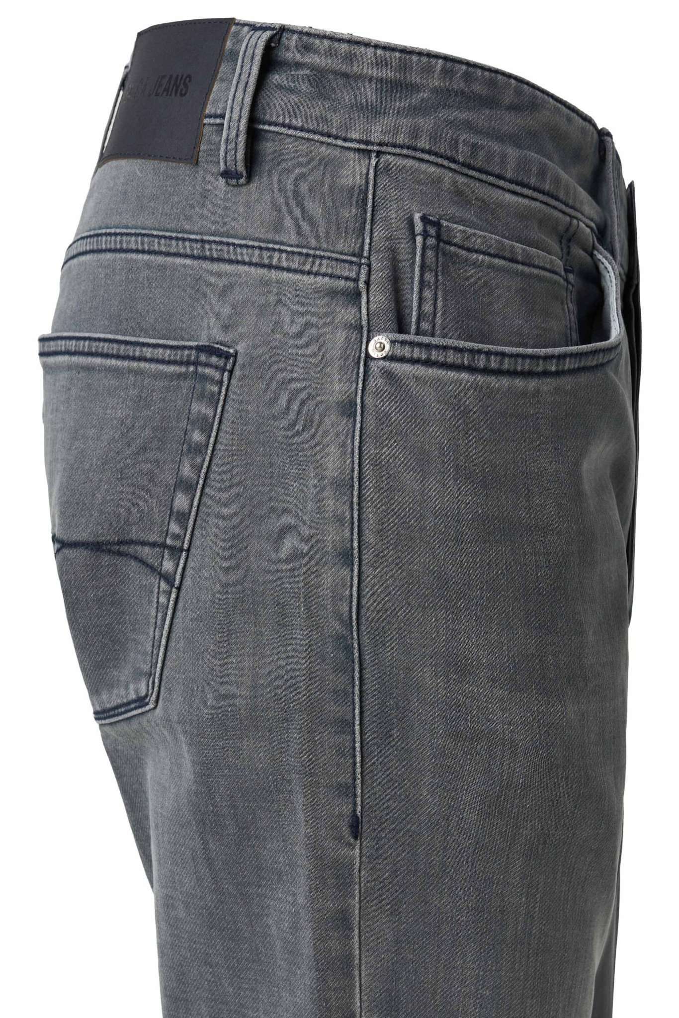 Jeans Slim Knit Denim en gris moyen Jeans Salsa Jeans