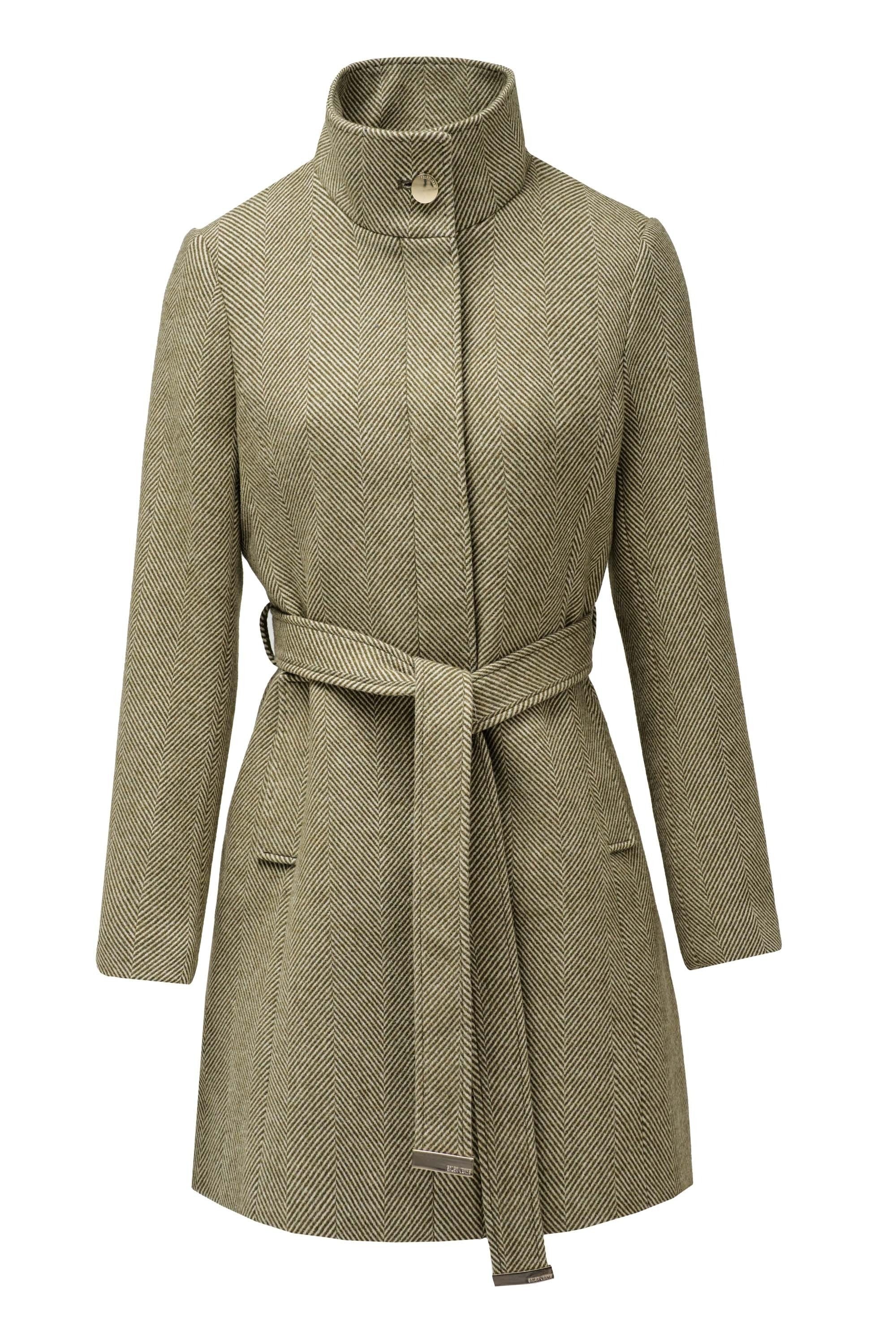 The Reimagined Wool Coat in Dark Grey Vestes Salsa Jeans