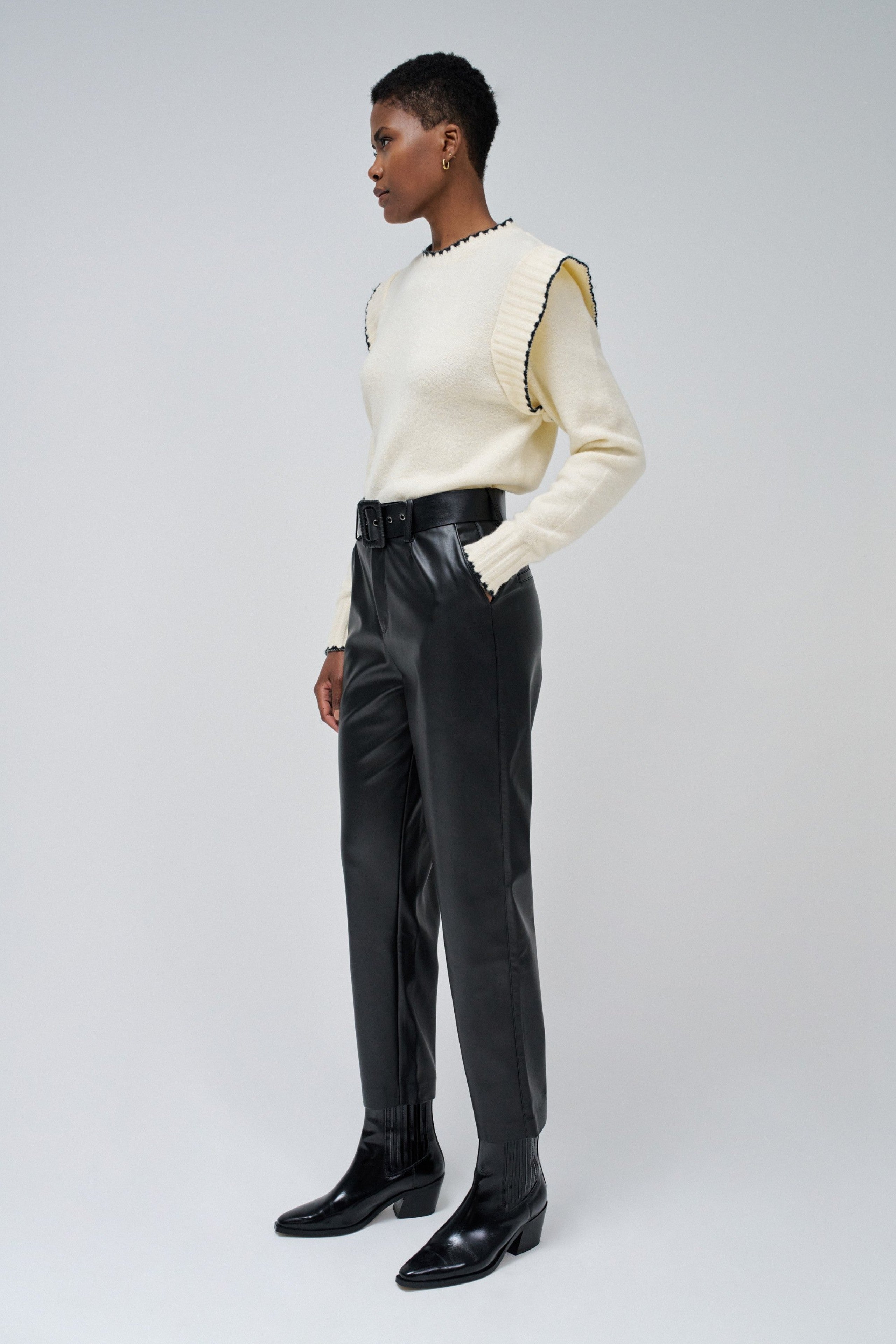 Chino en pantalon noir Salsa Jeans