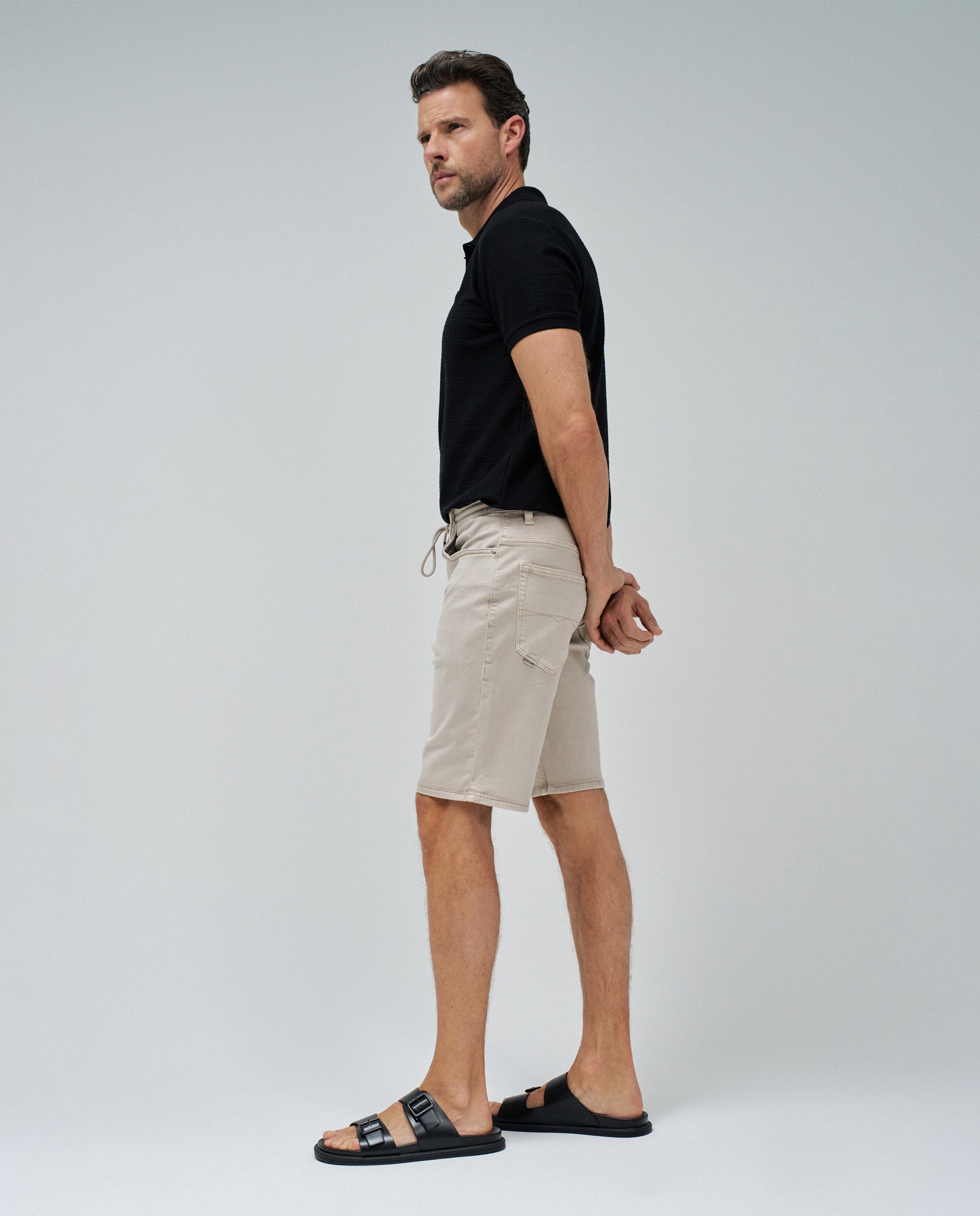 Short Joggers S-Activ en Light Beige Shorts Salsa Jeans