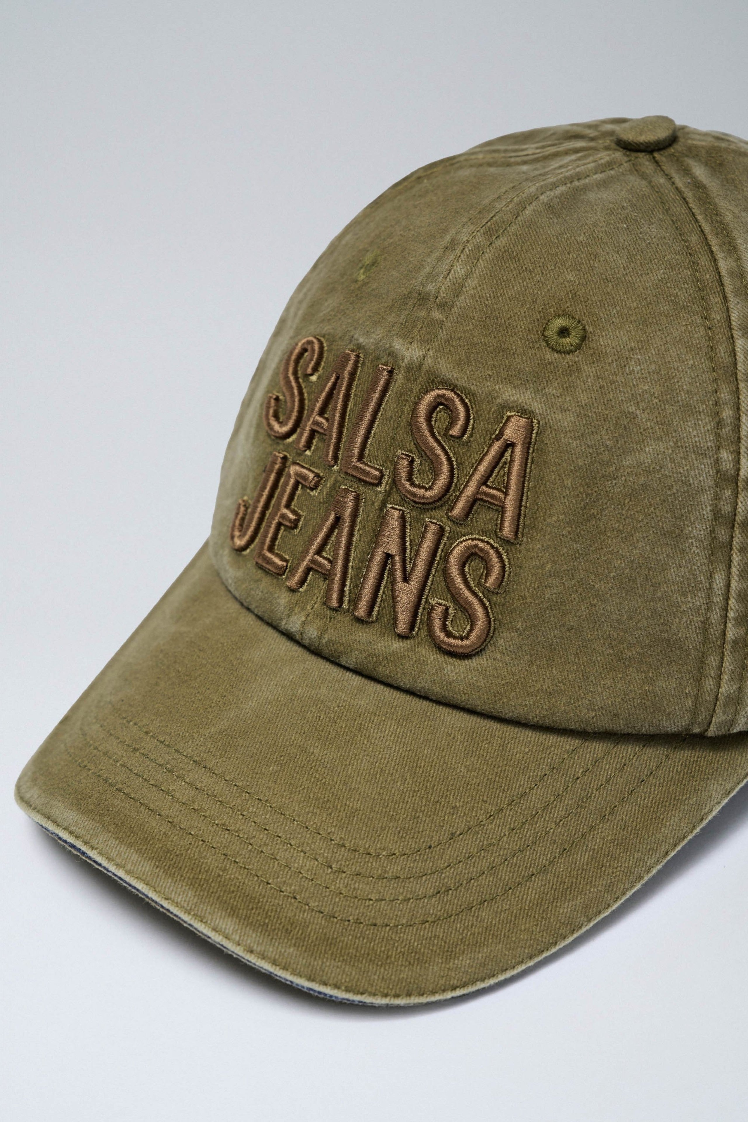 Canvas Caps in Dark Green Caps Salsa Jeans