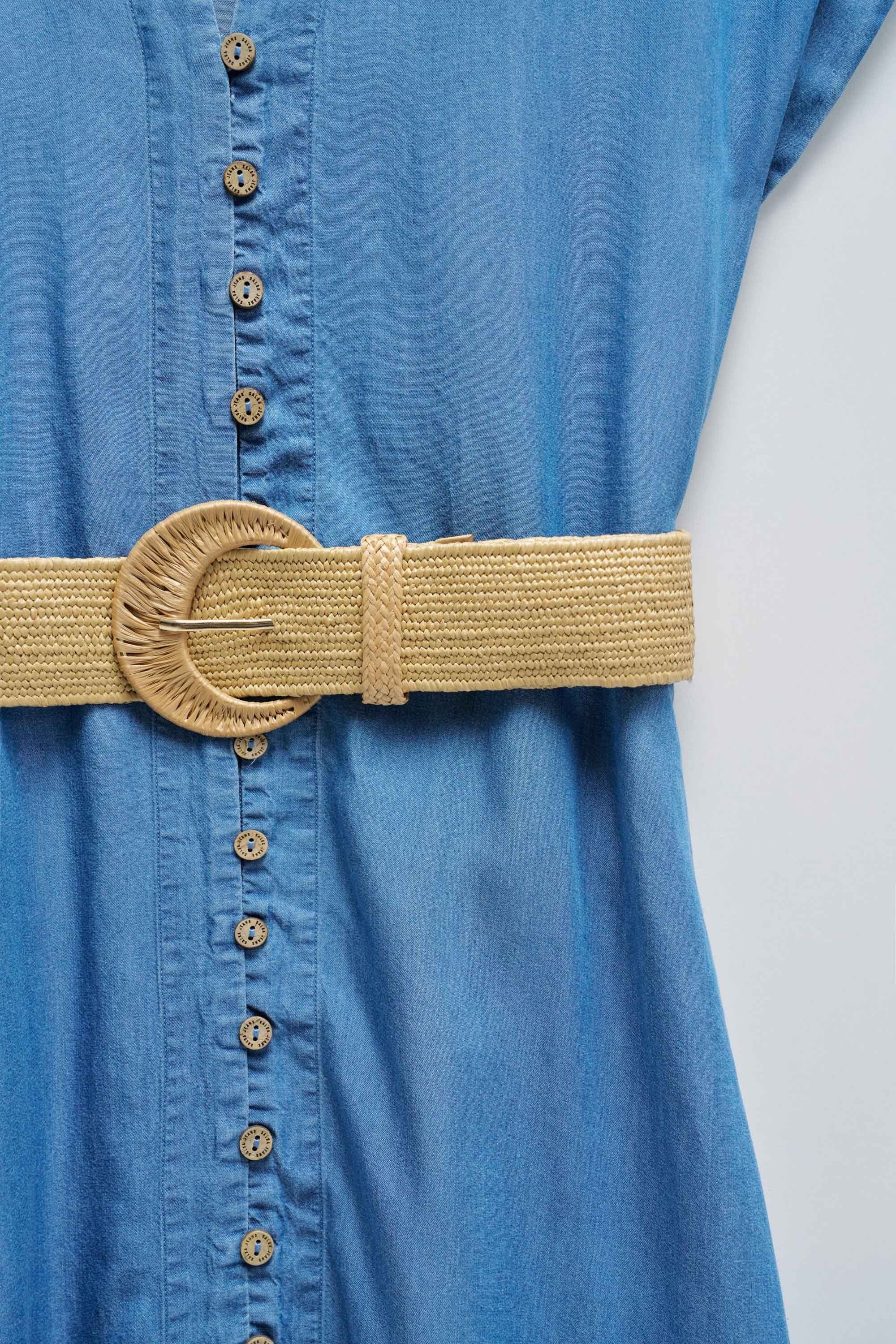 Robe Lightdenim With Belt en robes Salsa Jeans Medium Light
