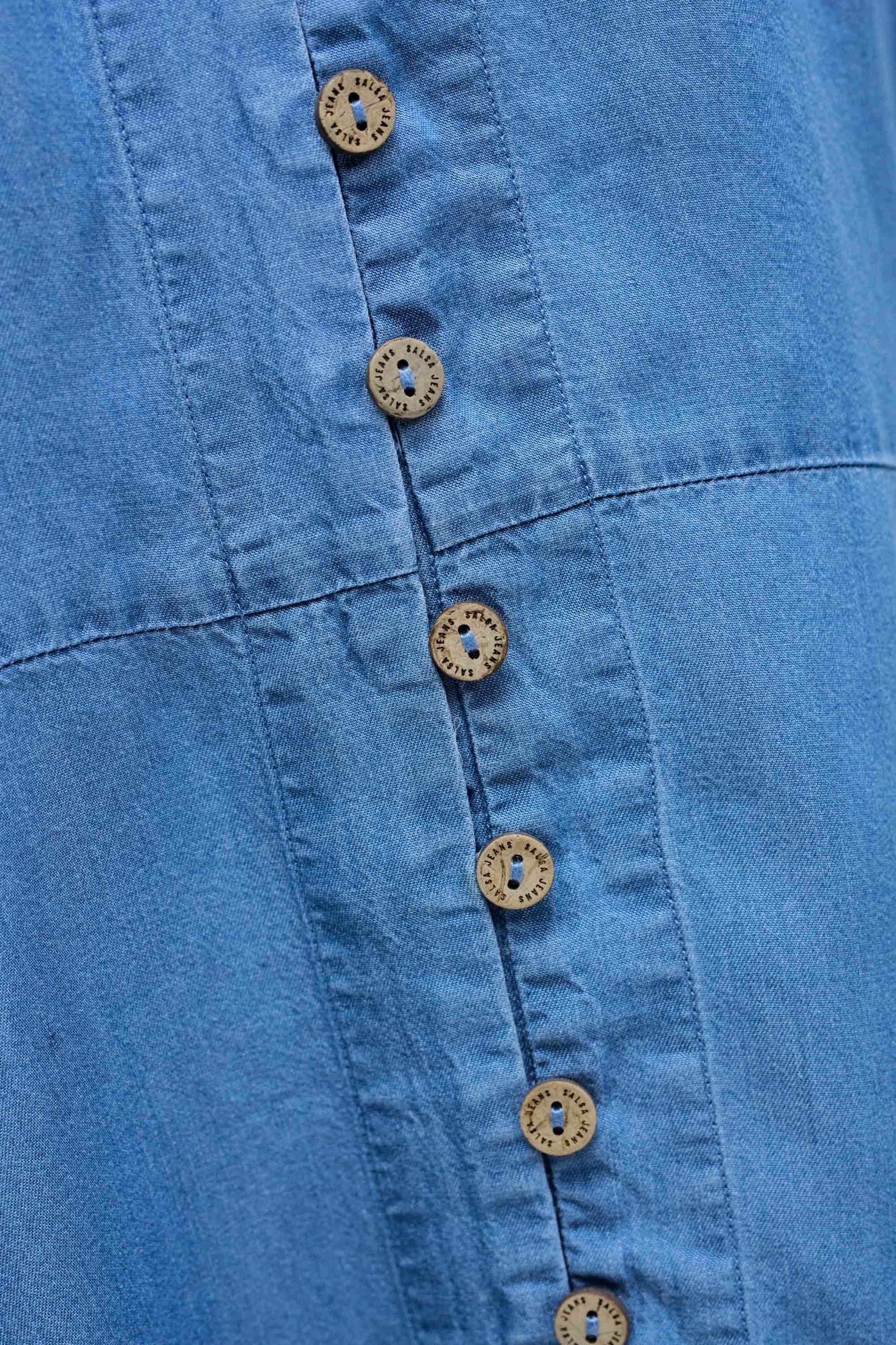 Robe Lightdenim With Belt en robes Salsa Jeans Medium Light