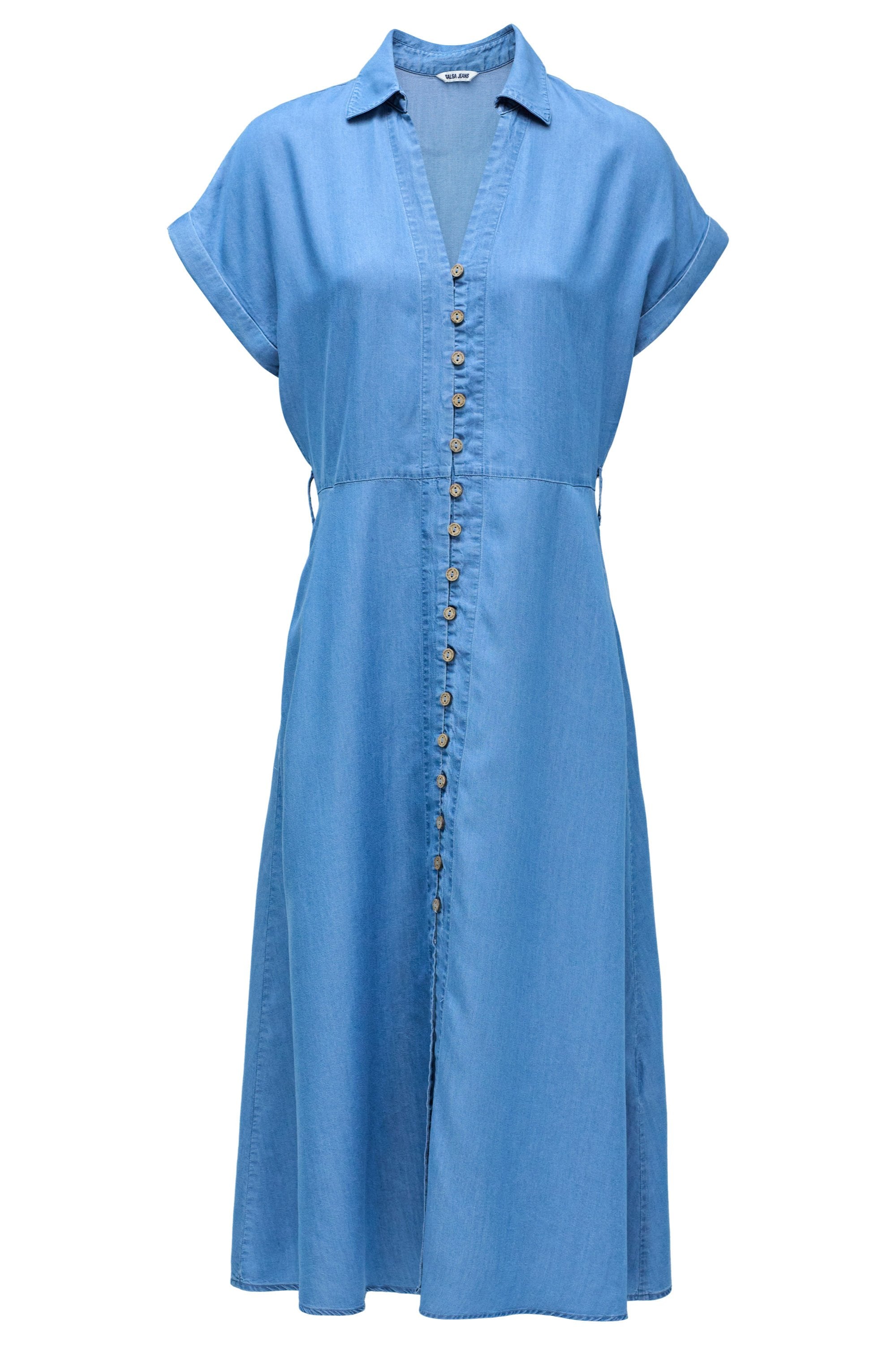 Robe Lightdenim With Belt en robes Salsa Jeans Medium Light