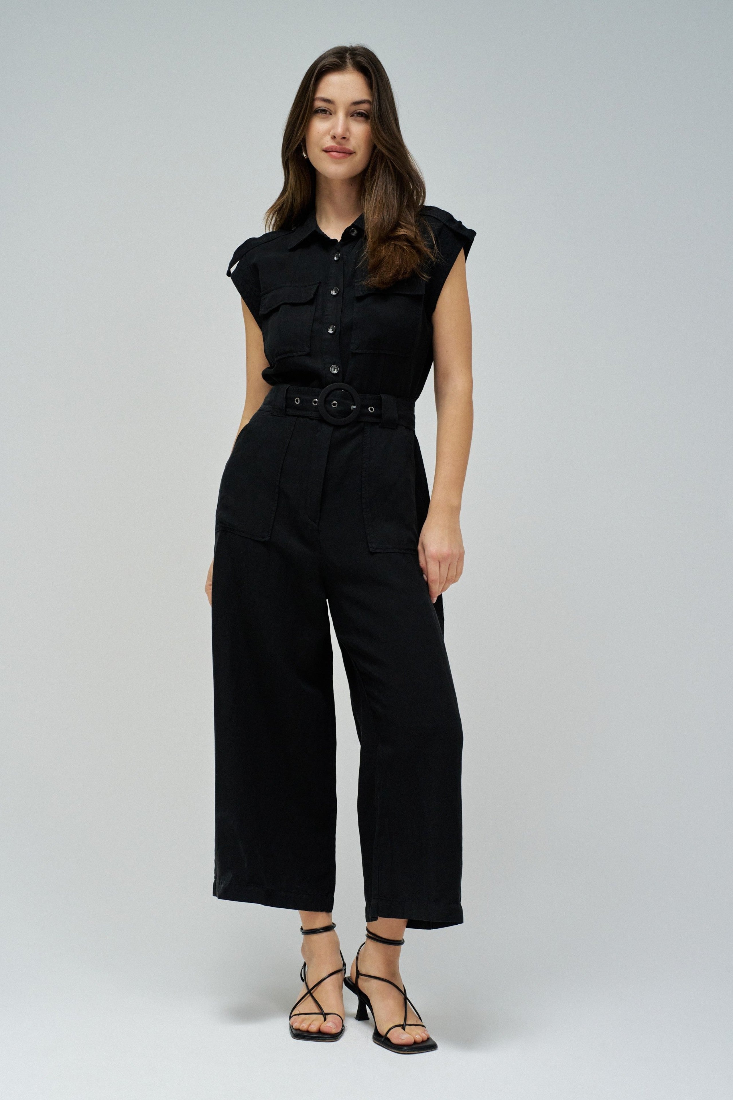 Combinaison Lightdenim en Black Combinaison Salsa Jeans