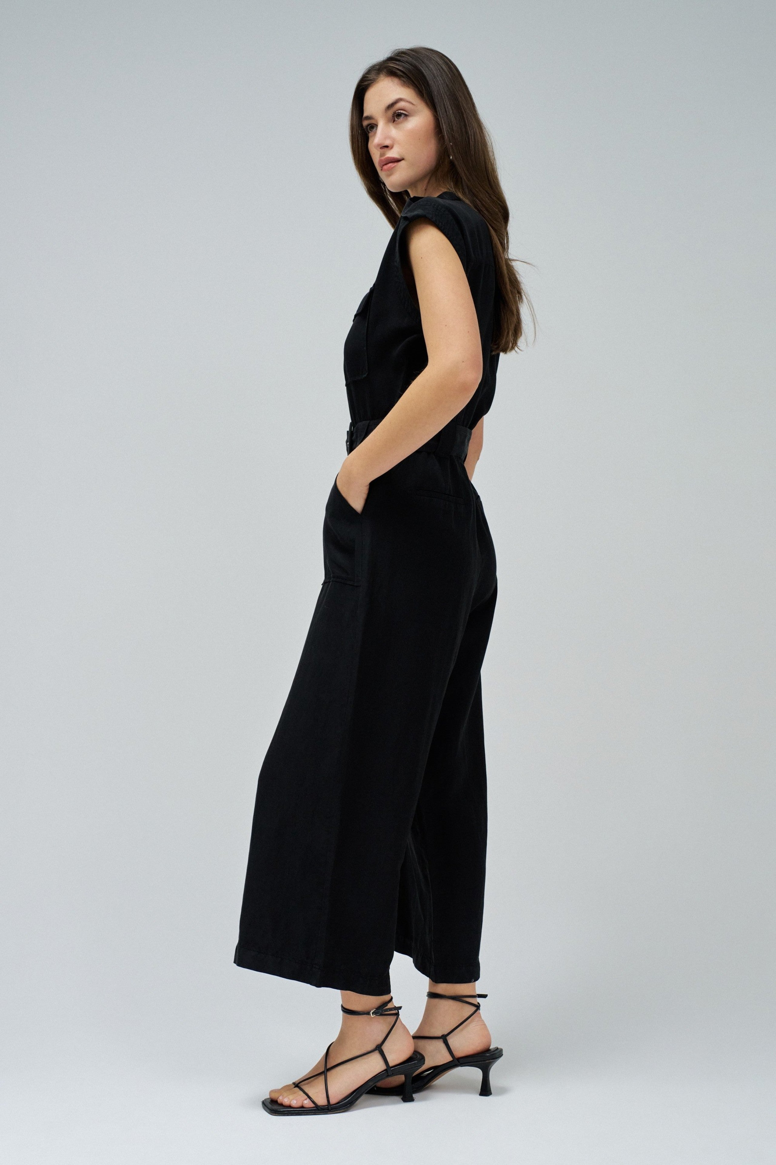 Combinaison Lightdenim en Black Combinaison Salsa Jeans