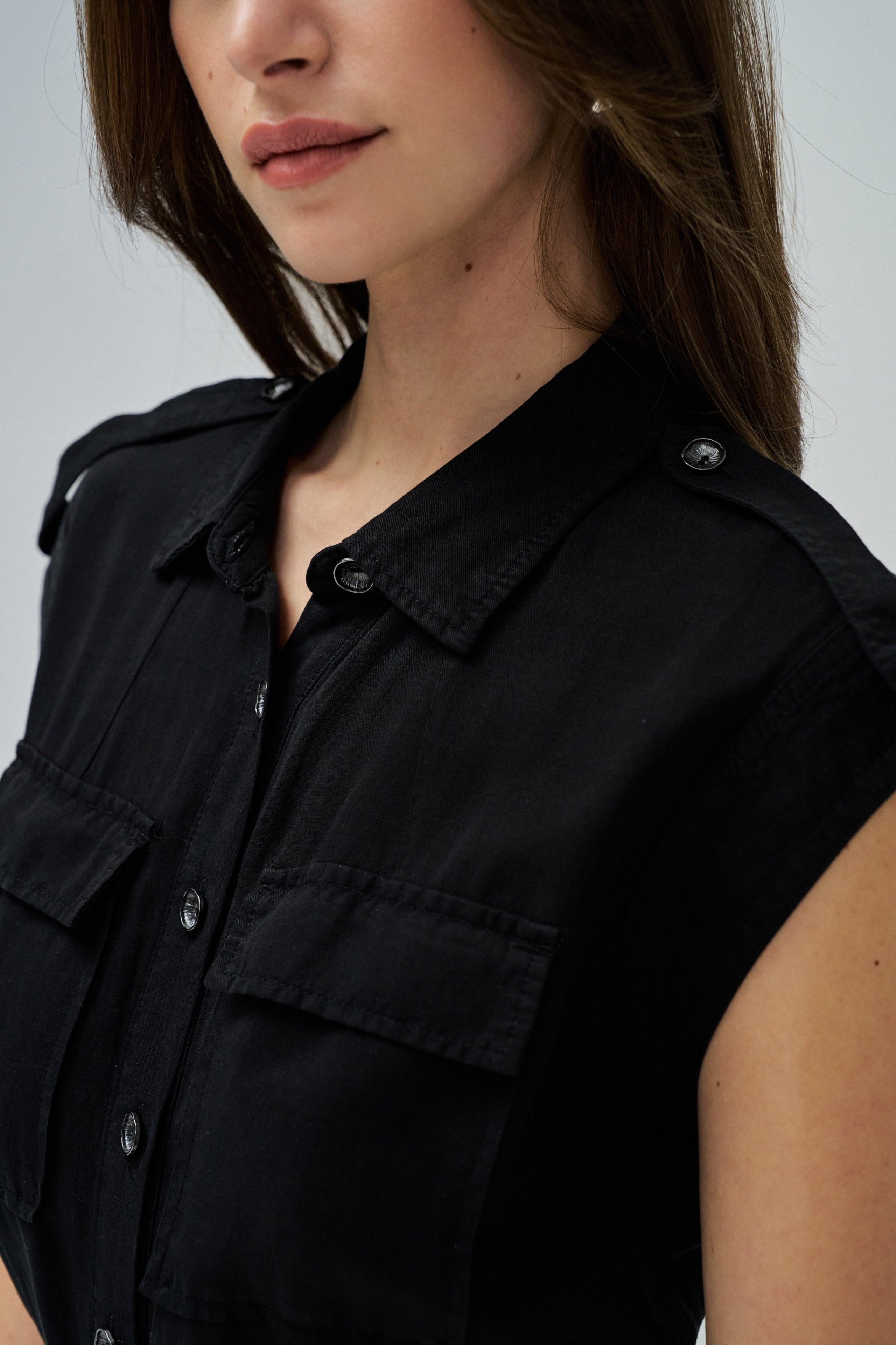 Combinaison Lightdenim en Black Combinaison Salsa Jeans