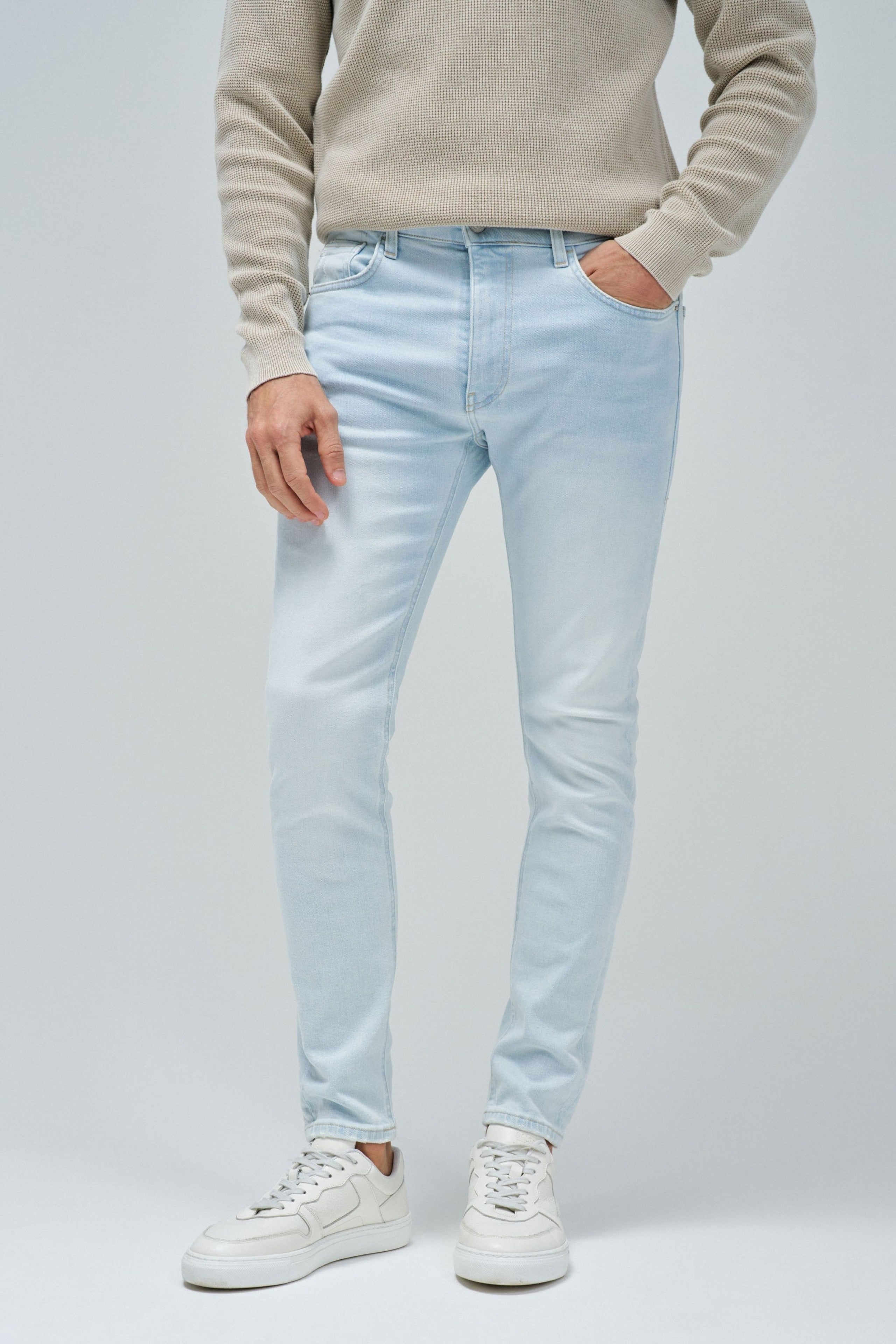 Jeans skinny en Ice Bleach Jeans Salsa Jeans